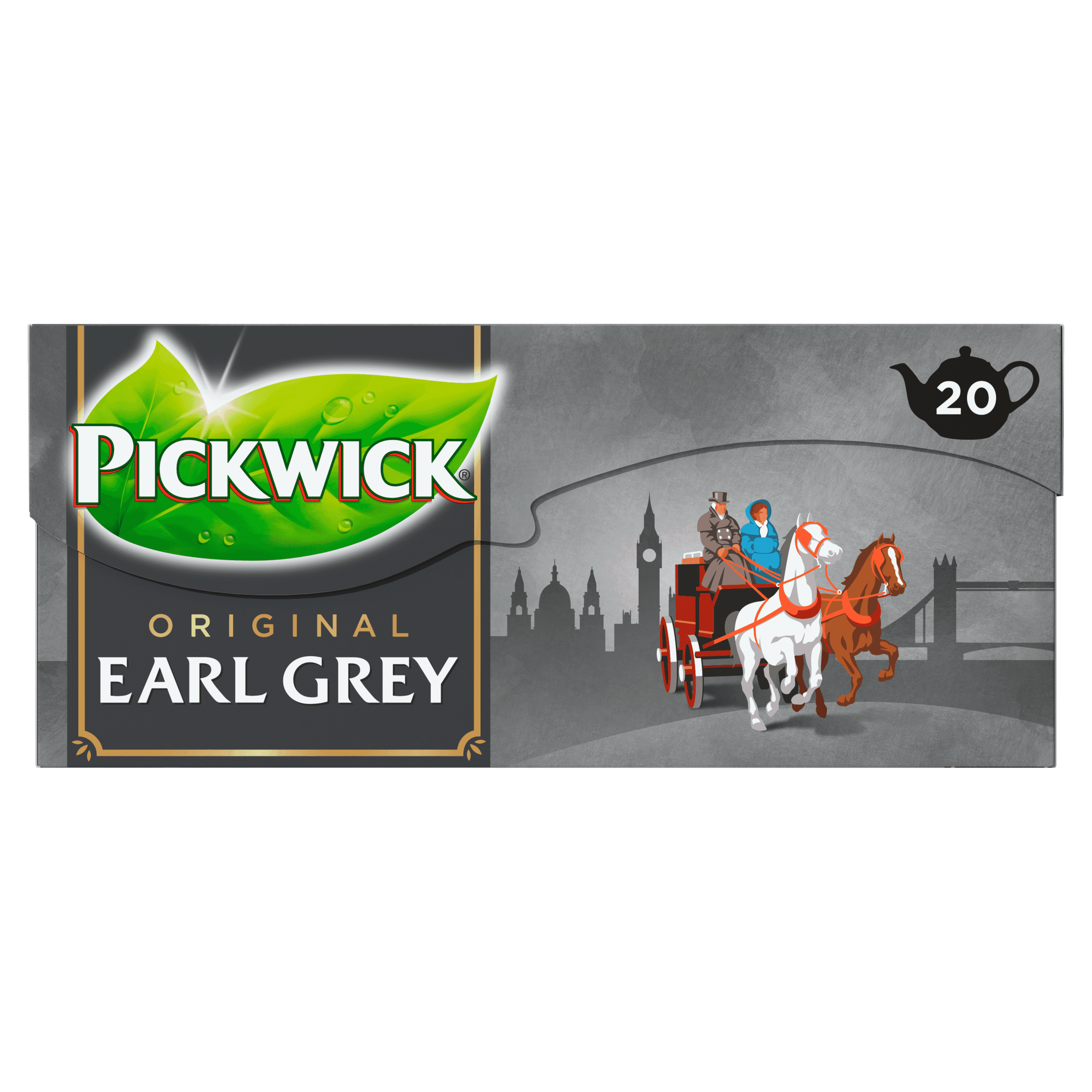 Pickwick Earl grey zwarte thee voor pot