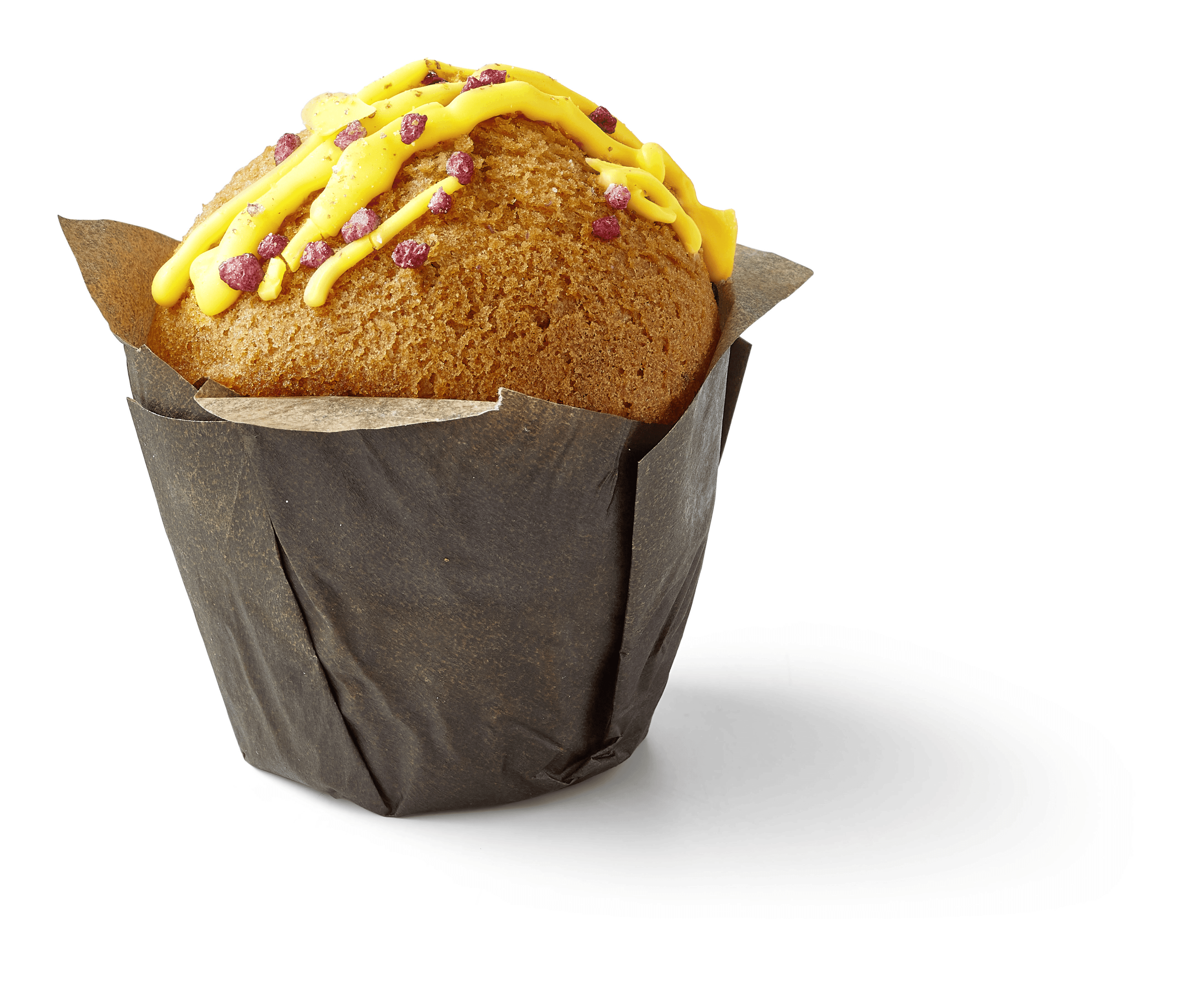 PLUS Lemon blueberry muffin