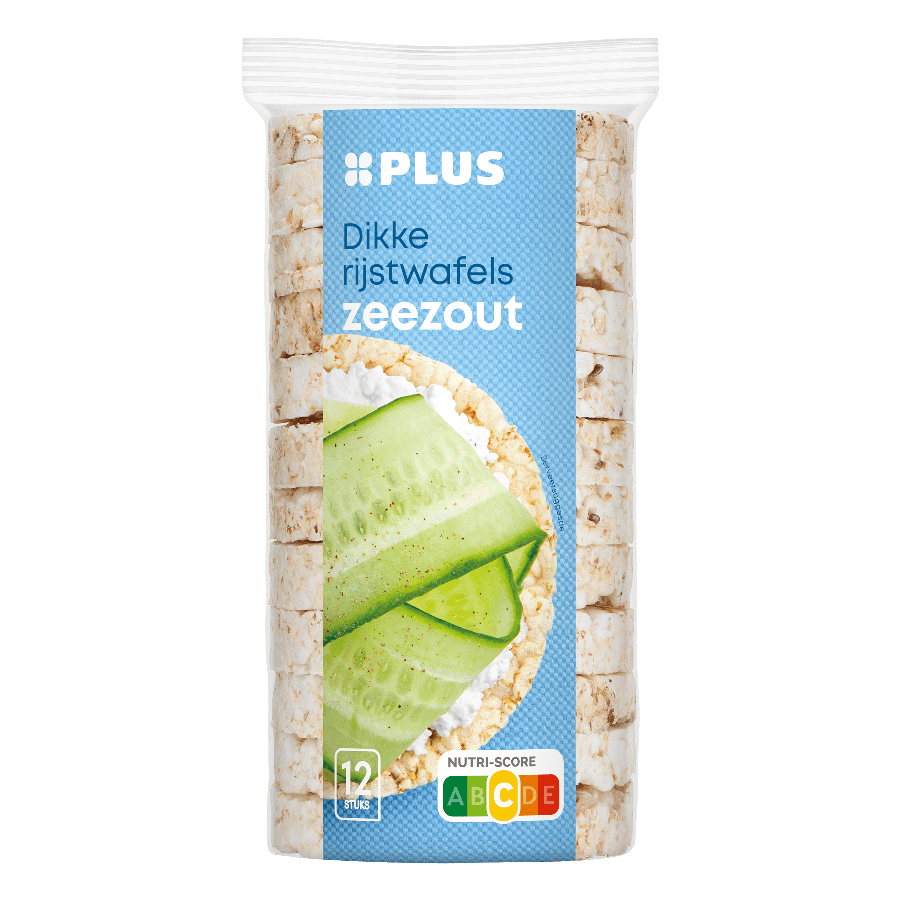 PLUS Dikke rijstwafels met zeezout