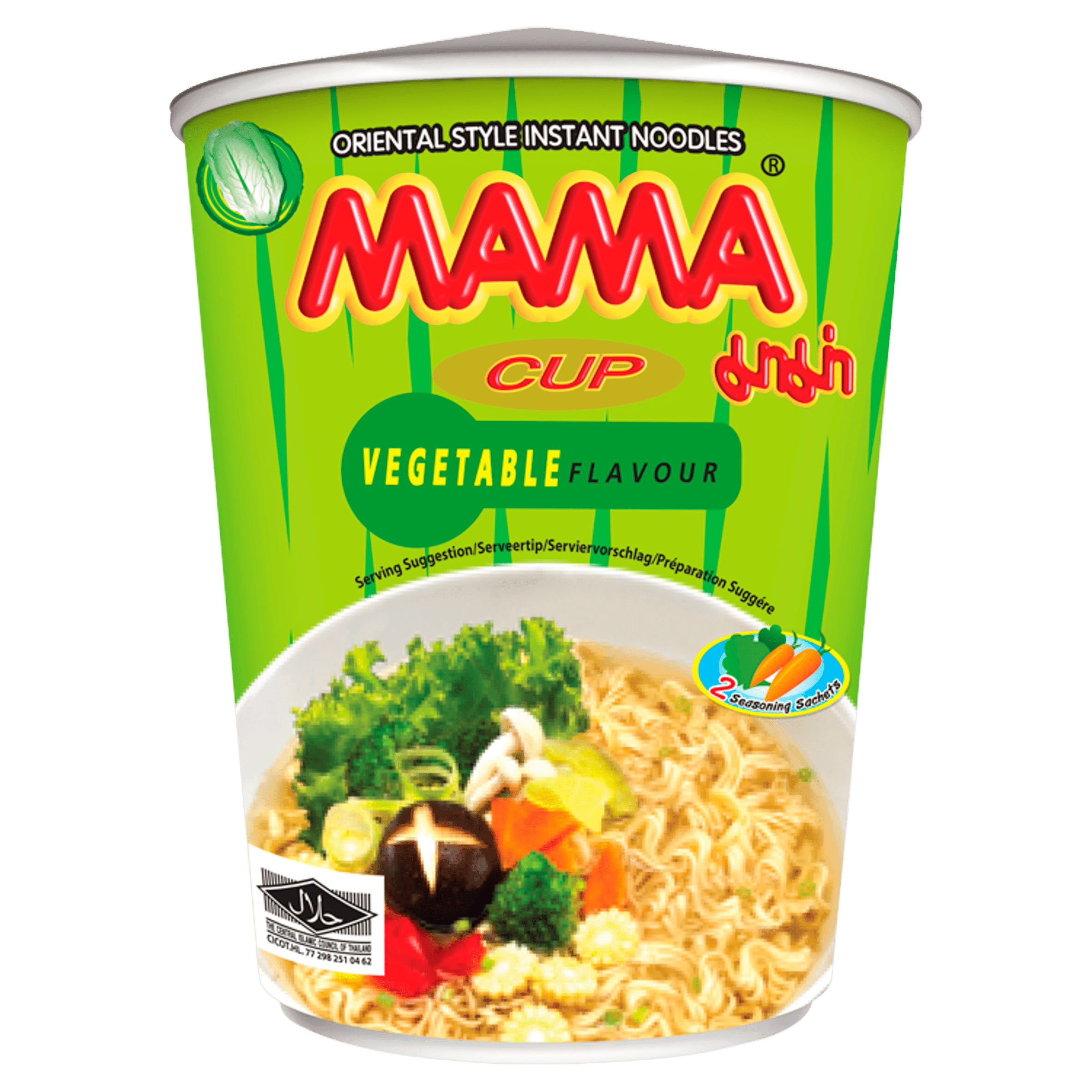 Mama Instant Cup Noedels Groente