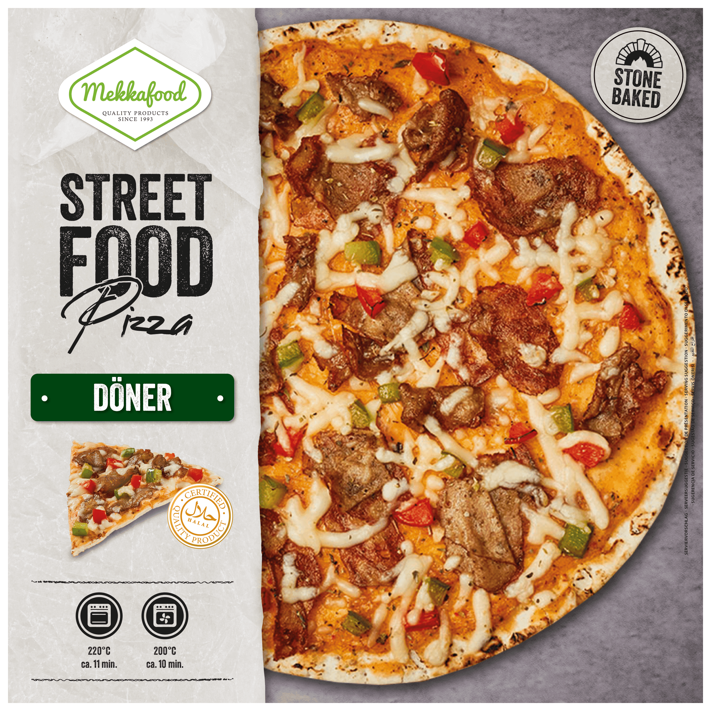 Mekkafood Streetfood pizza döner