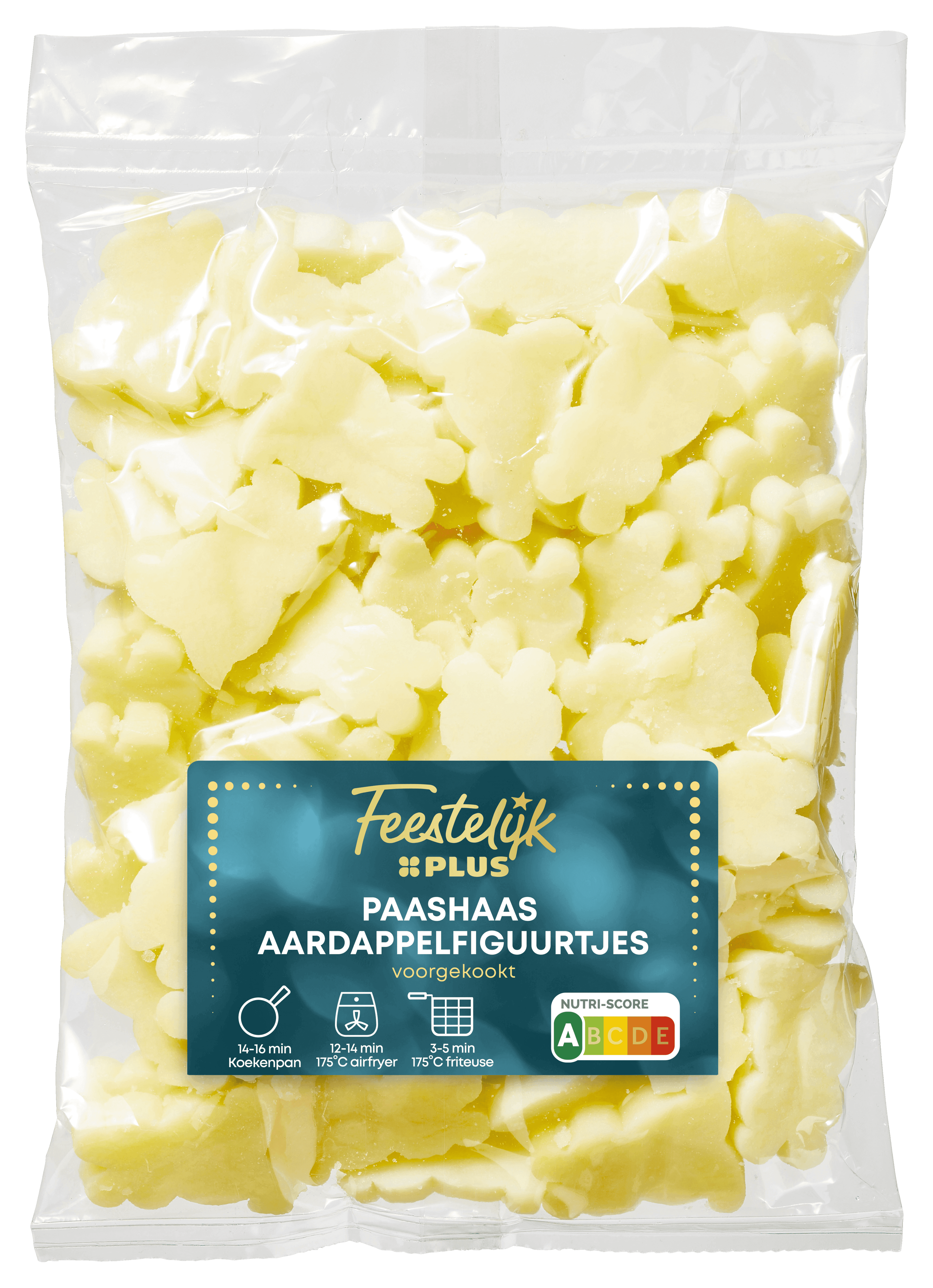 Feestelijk PLUS Aardappelpaashaasjes