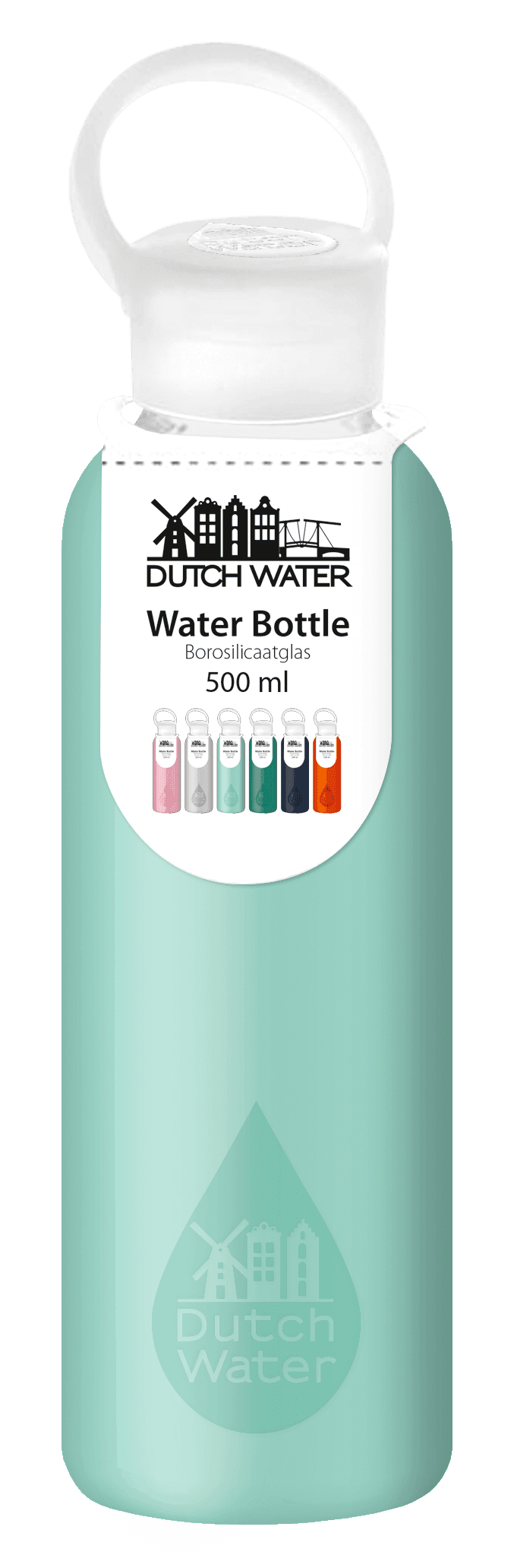 Dutch kitchen Waterfles mint groen