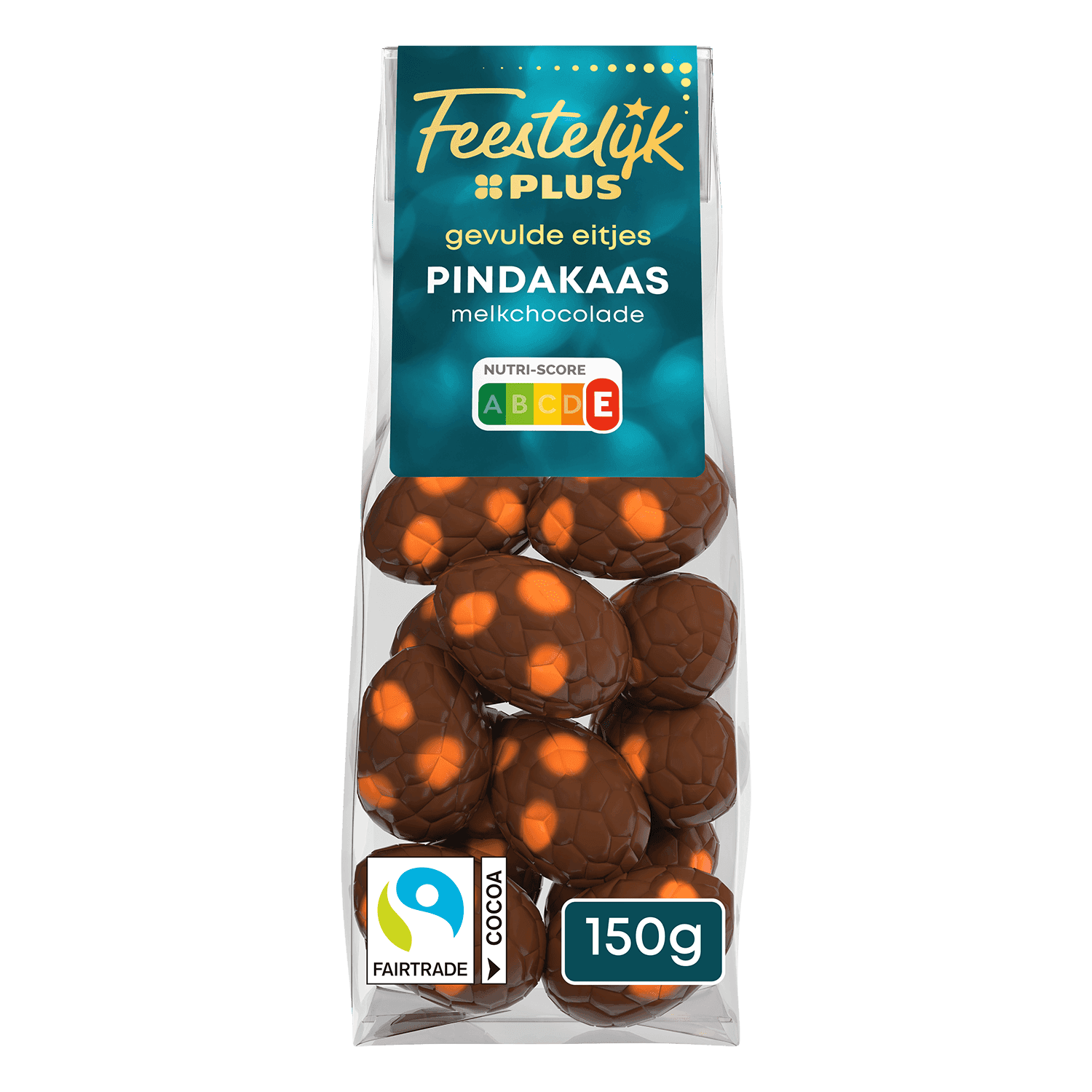 Feestelijk PLUS Paaseitjes melk pindakaas