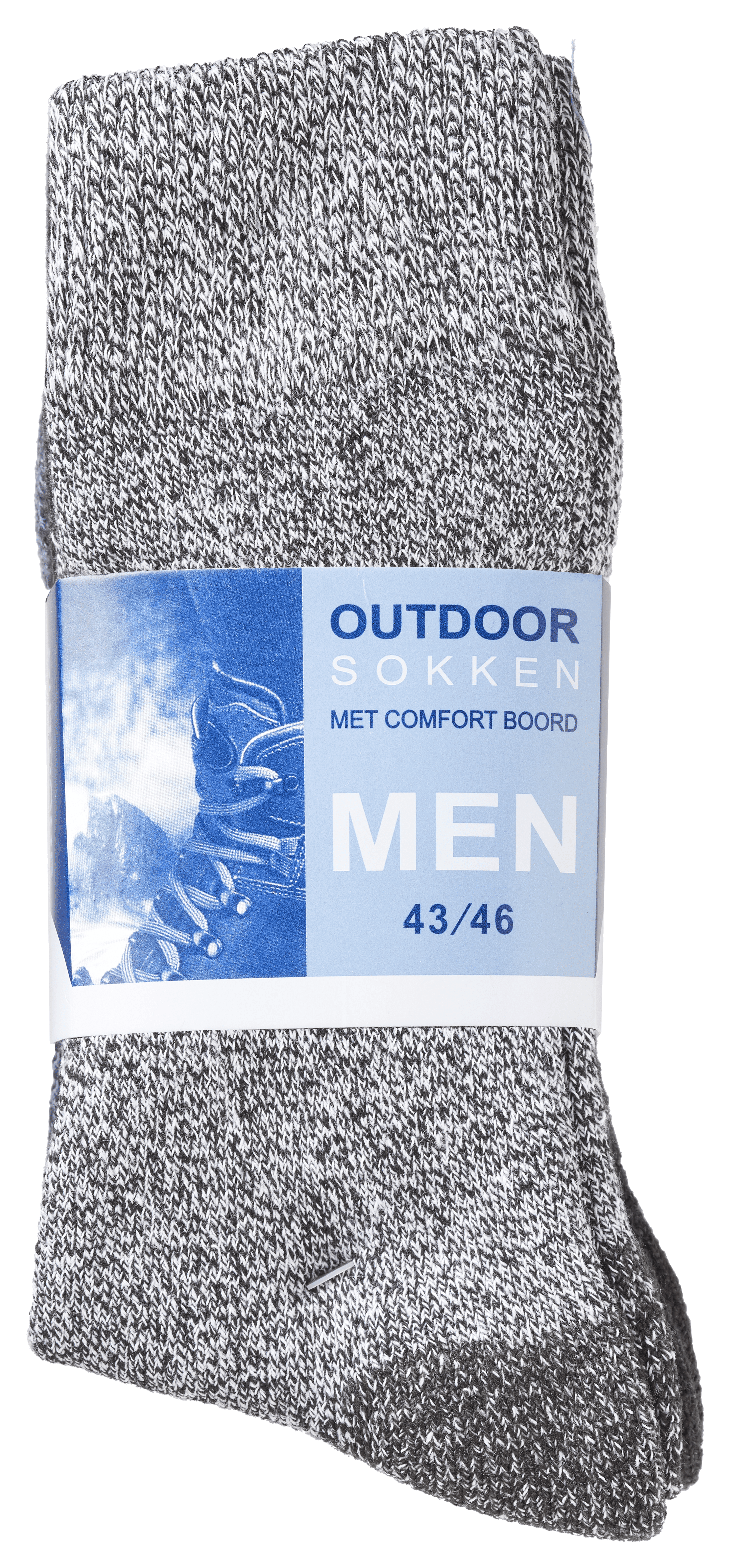 Neutraal Melange wintersok