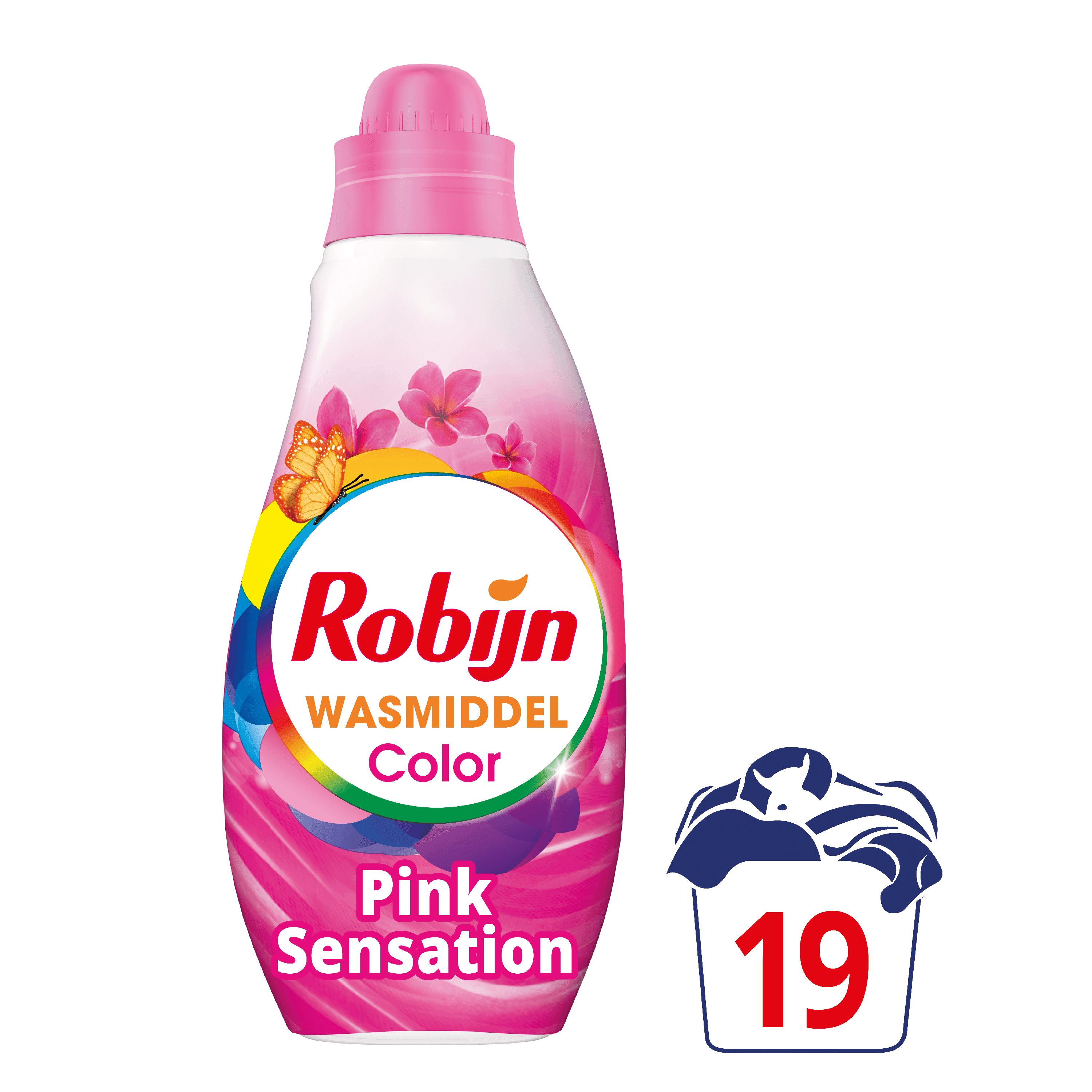 Robijn Klein & krachtig color pink sens. 19sc