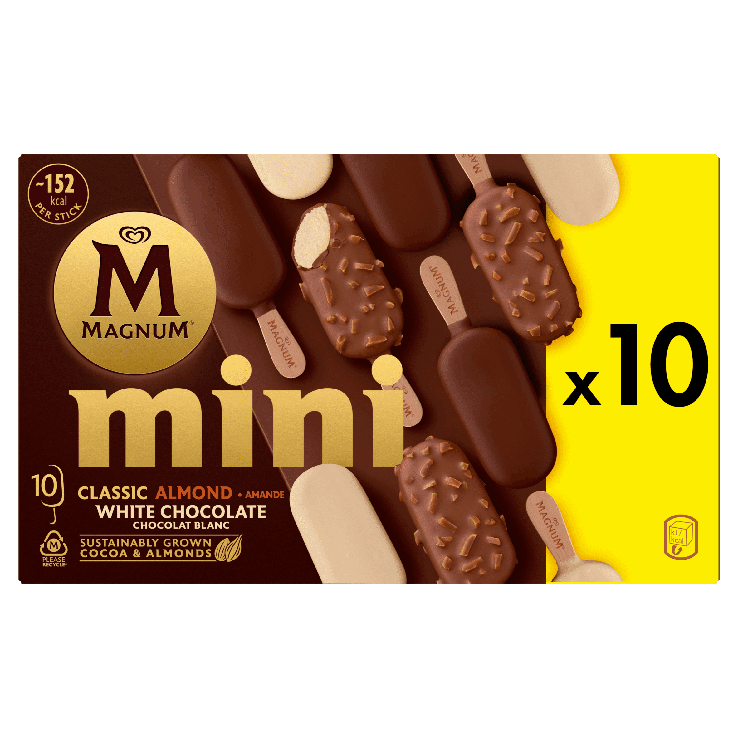 Magnum Mini classic almond white