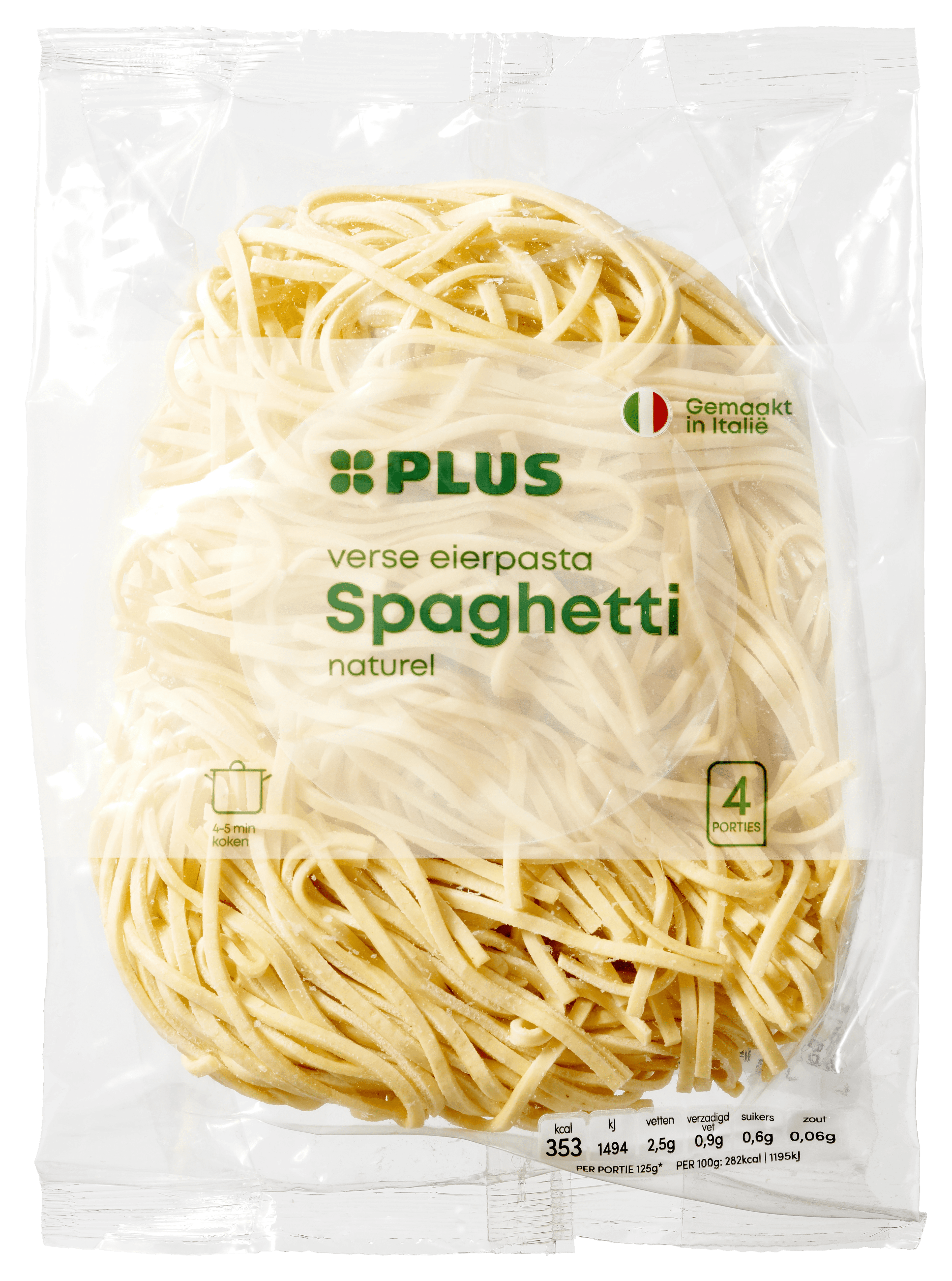 PLUS Spaghetti naturel