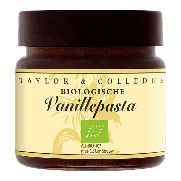 Taylor & Colledge Bourbon vanille pasta biologisch