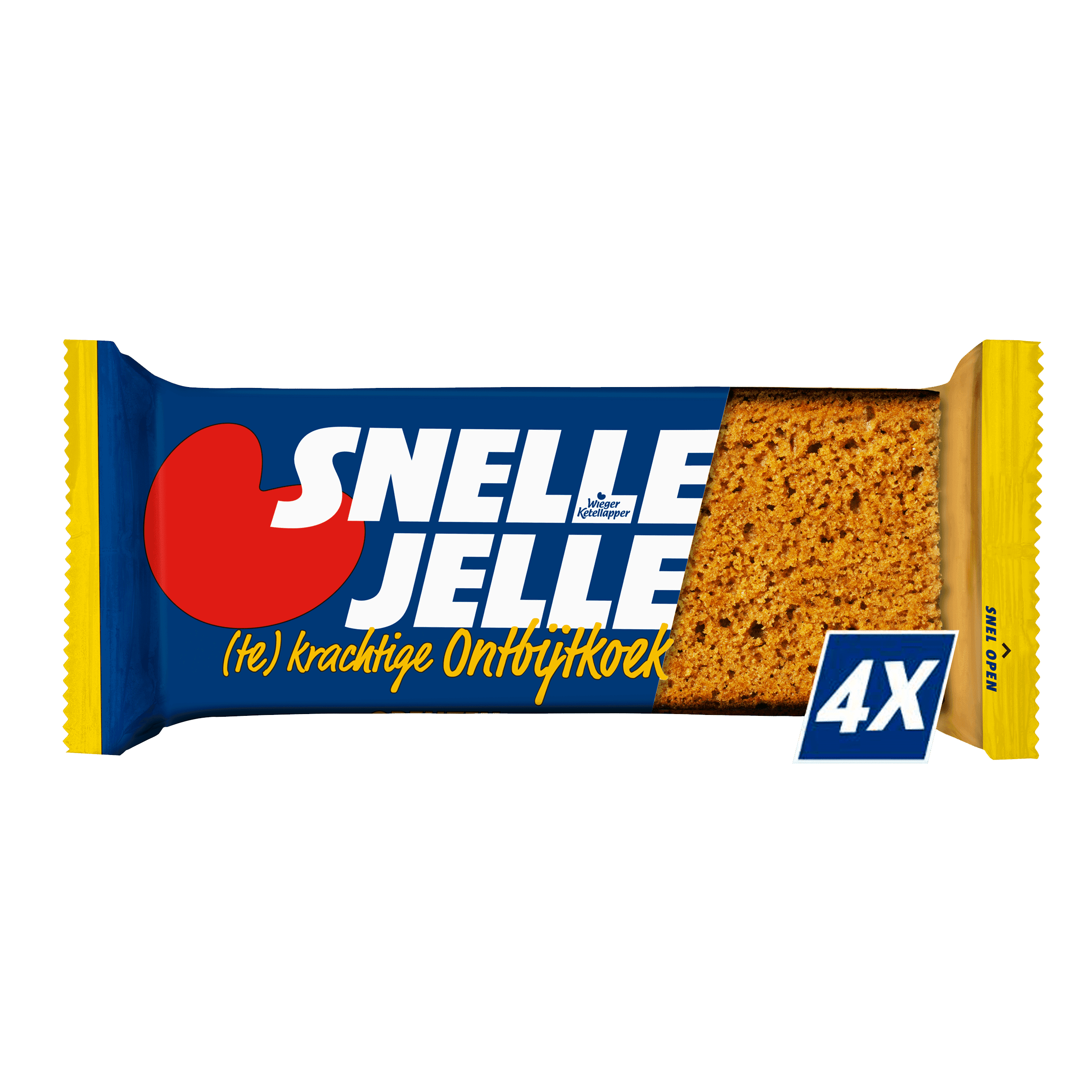 Snelle Jelle Ontbijtkoek 4 stuks