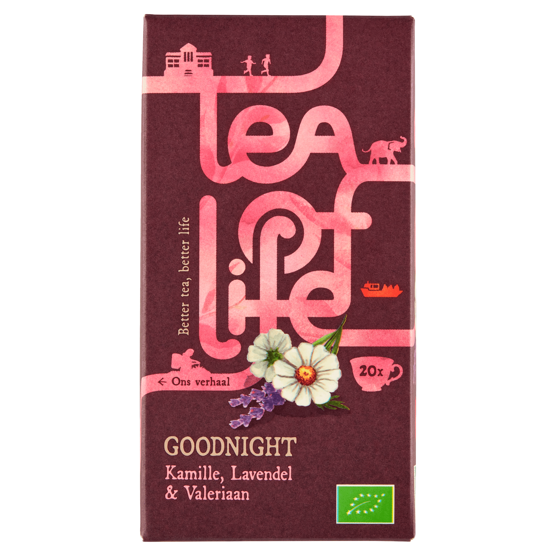 Tea of Life Goodnight kamille lavendel valeriaan