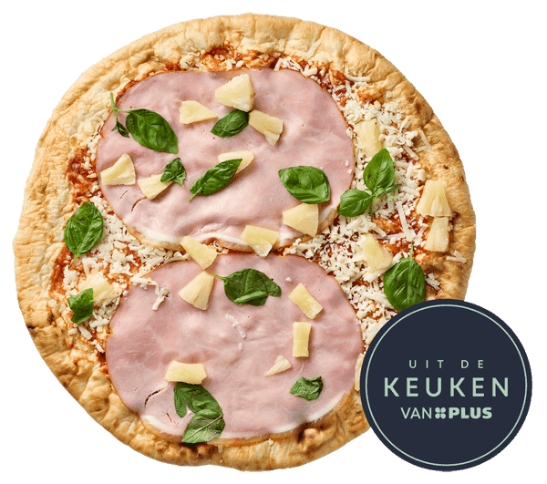 Uit de keuken van PLUS Pizza Hawaii
