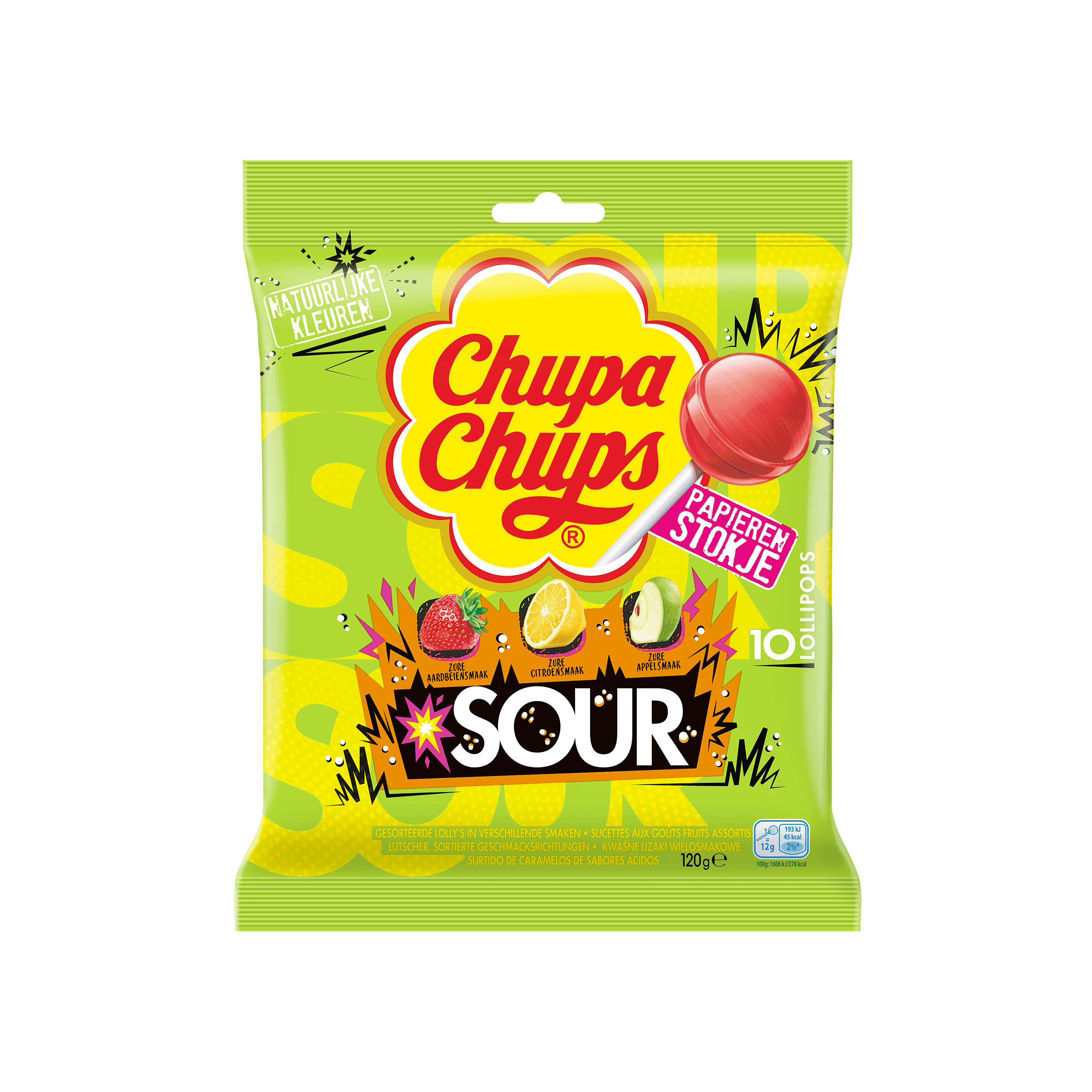 Chupa Chups Sour lollipop