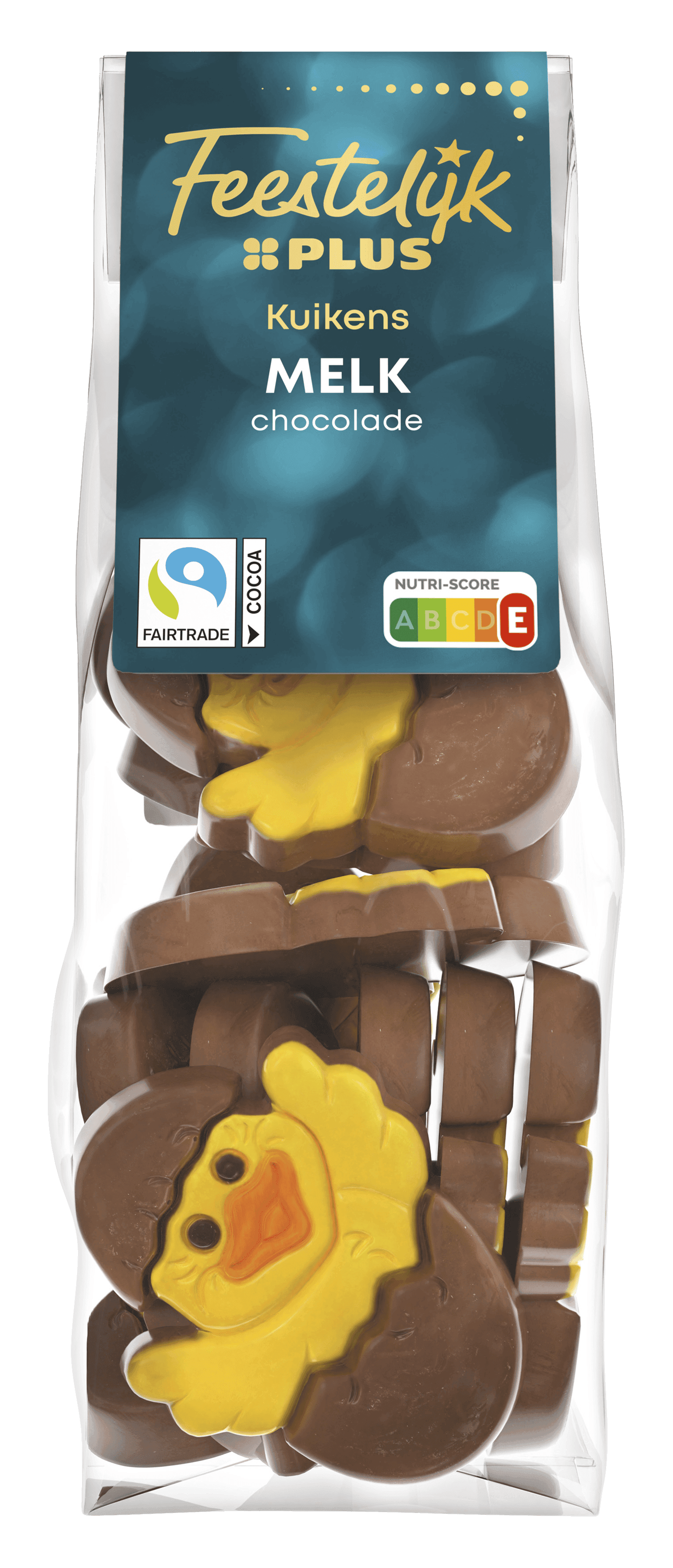 Feestelijk PLUS Melkchocolade kuikens