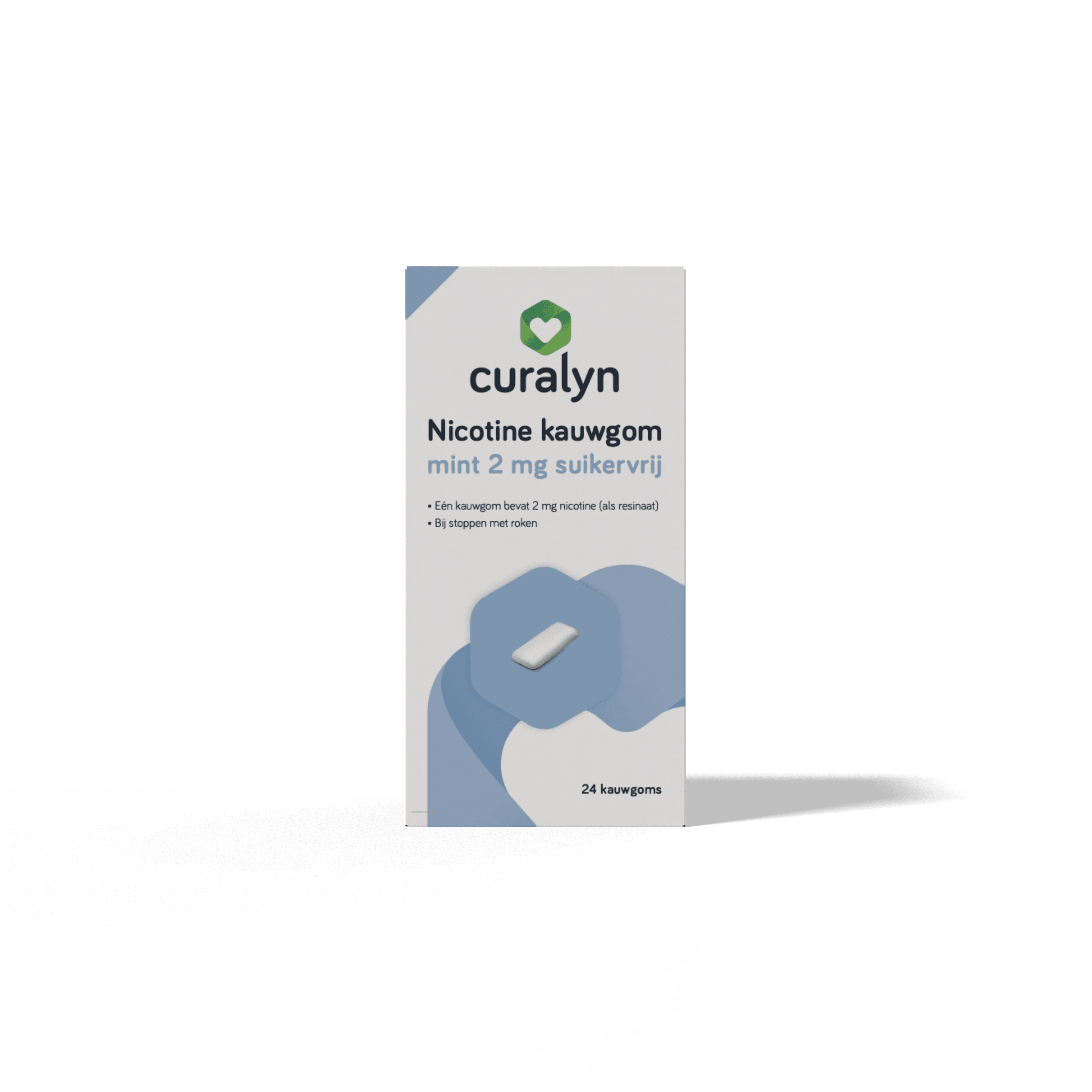 Curalyn Nicotine kauwgom Mint 2mg