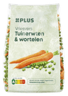 PLUS Tuinerwten en wortelen