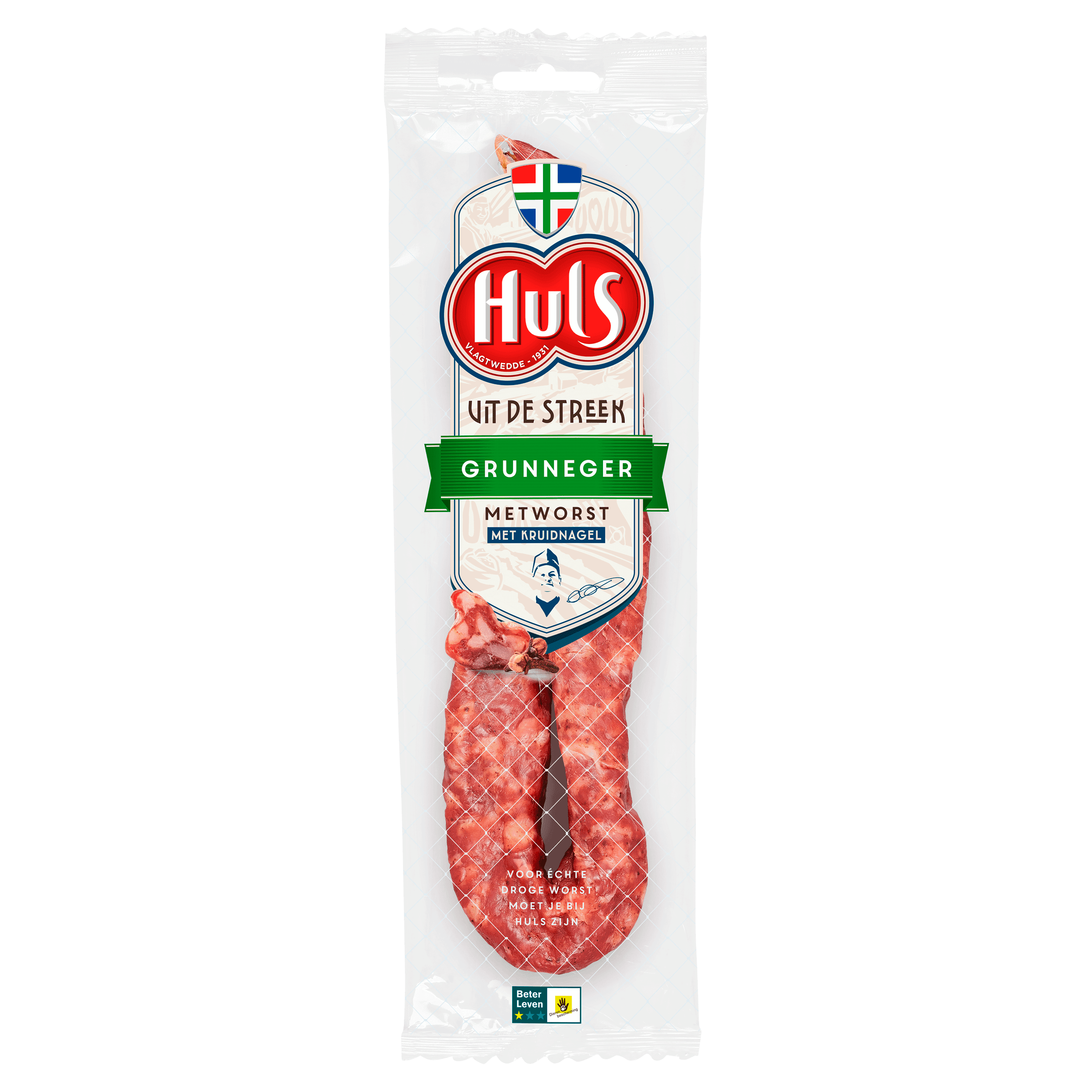 Huls Groninger metworst