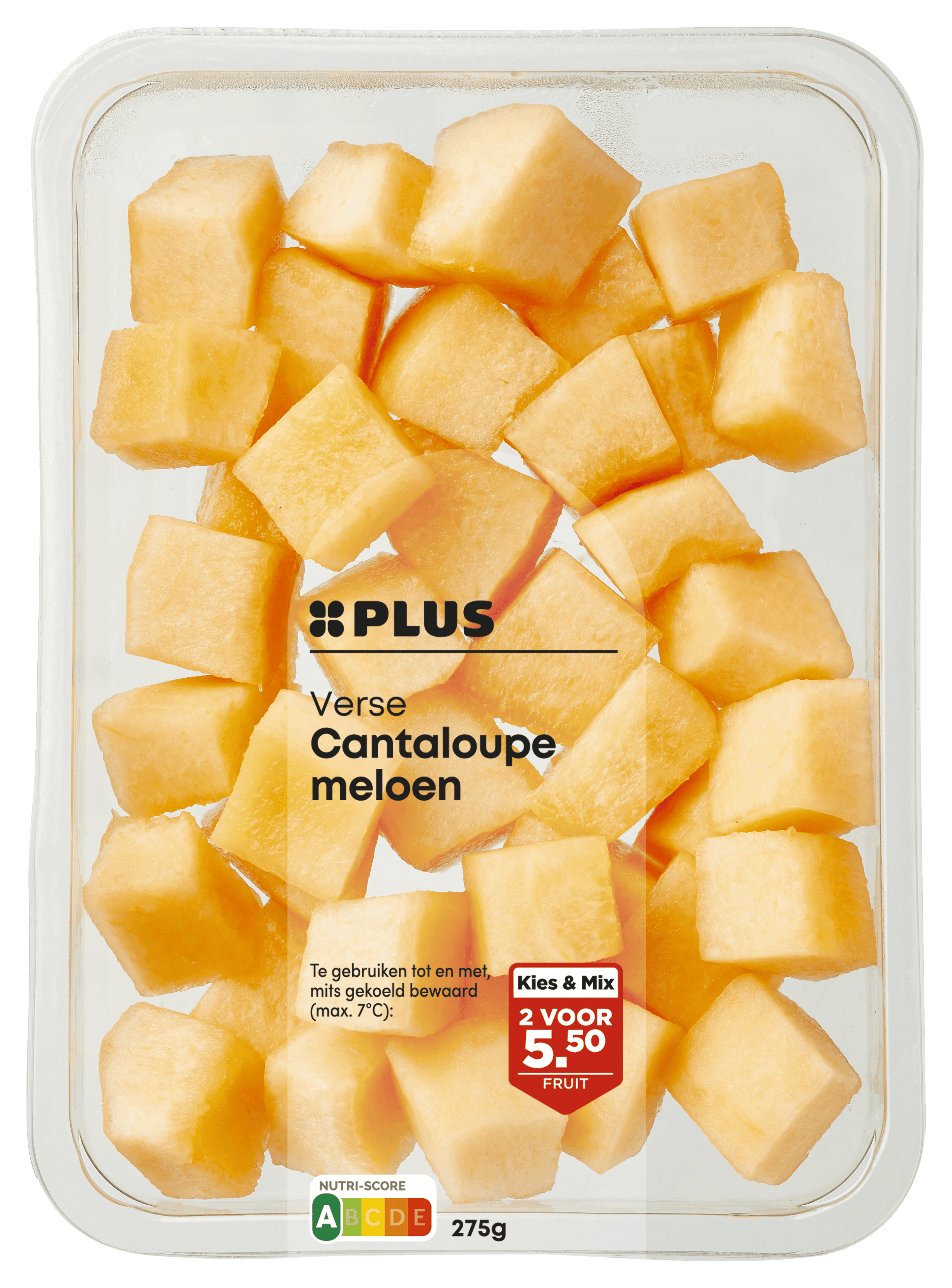 PLUS Verse Cantaloupe meloenblokjes