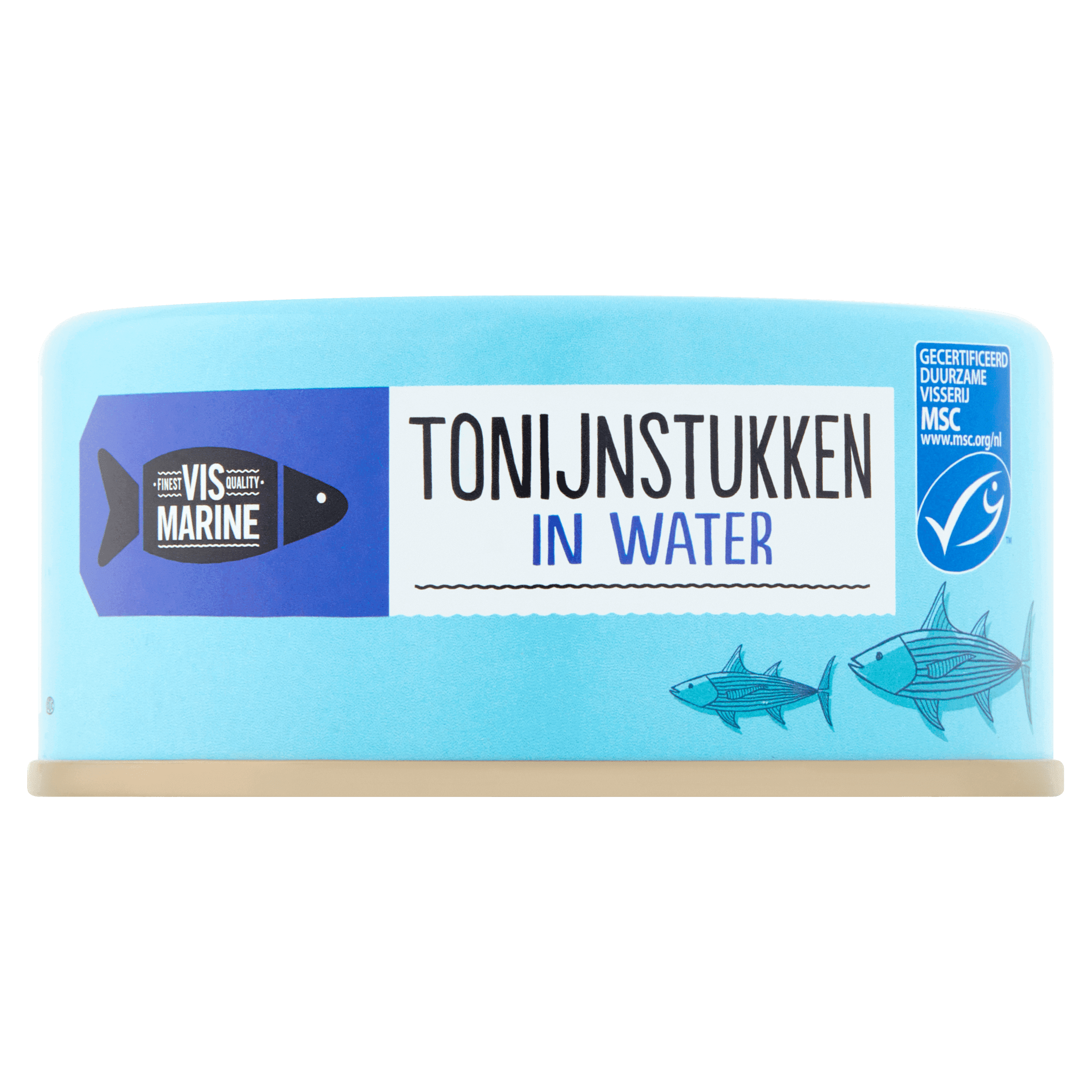 Vis Marine Tonijnstukken in water MSC