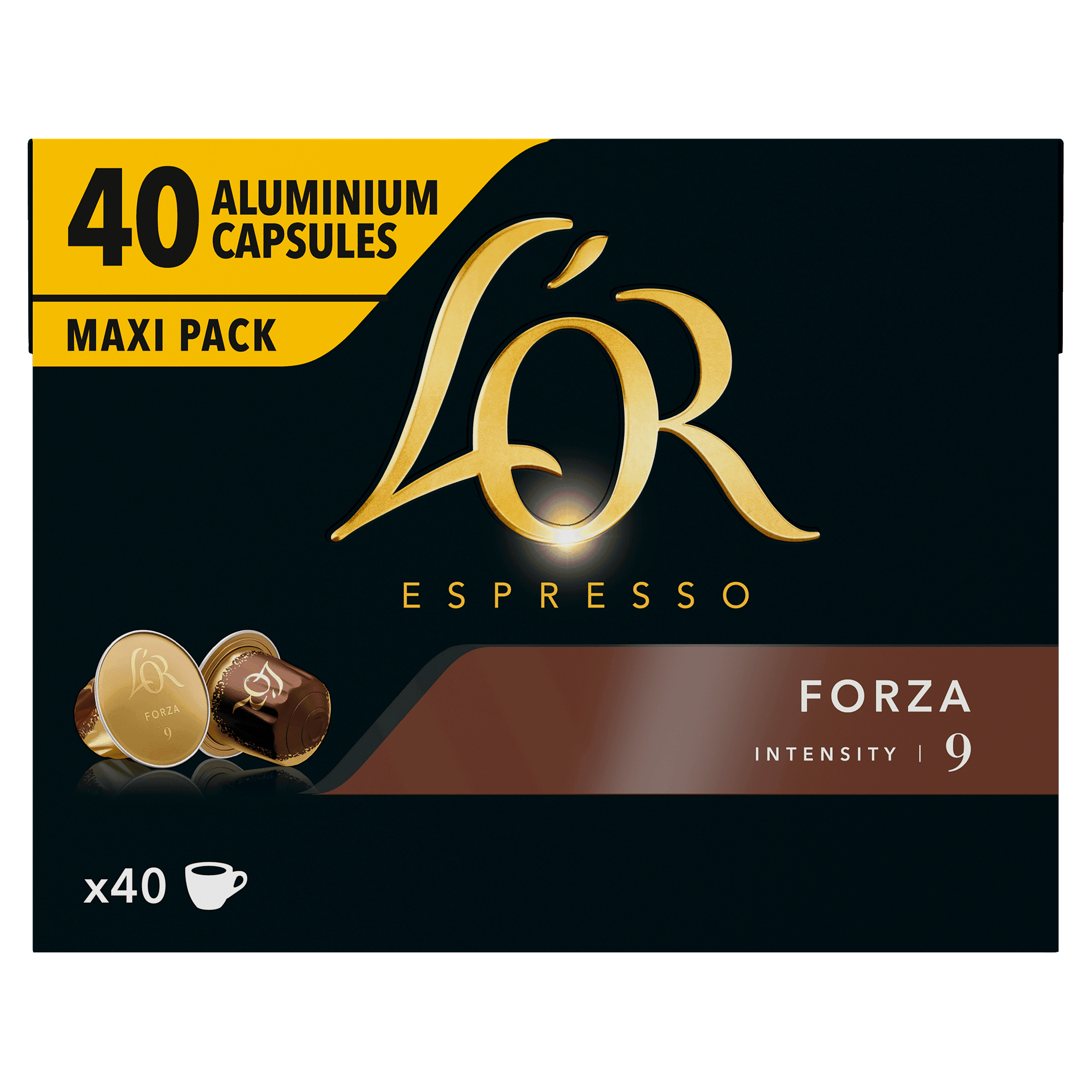 L'Or Espresso capsules forza sterkte 9