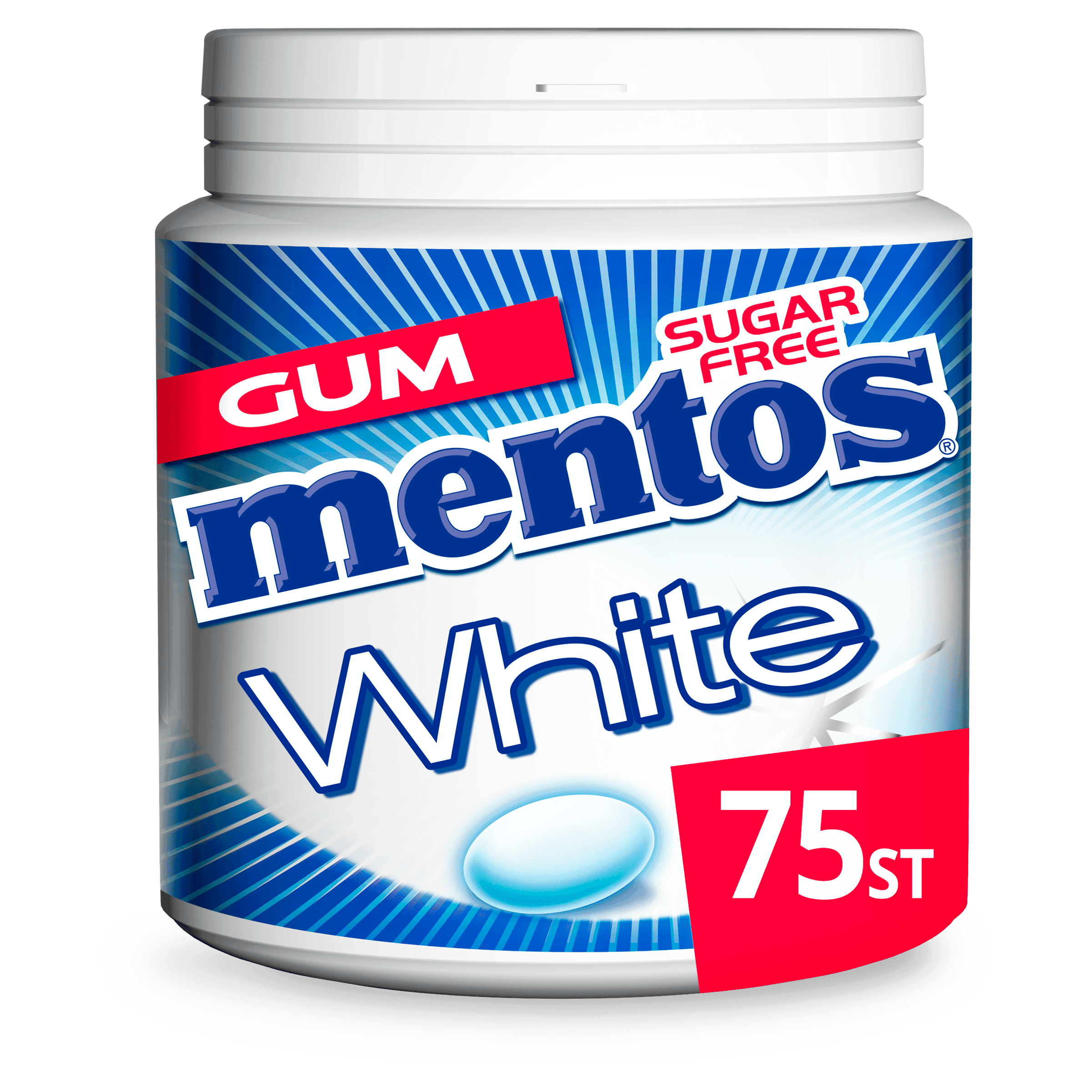Mentos Gum white cool mint