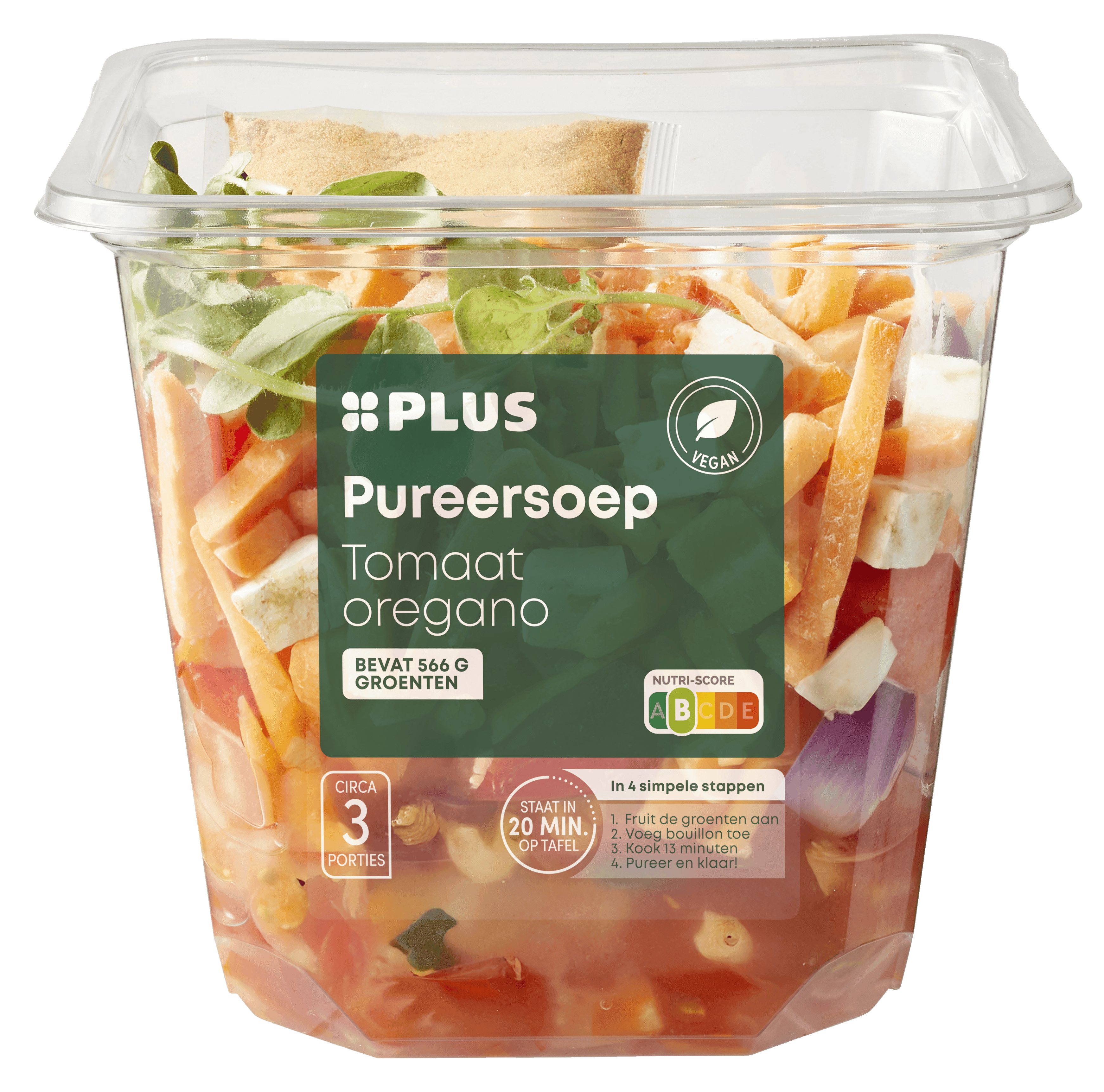 PLUS Pureersoep tomaat oregano