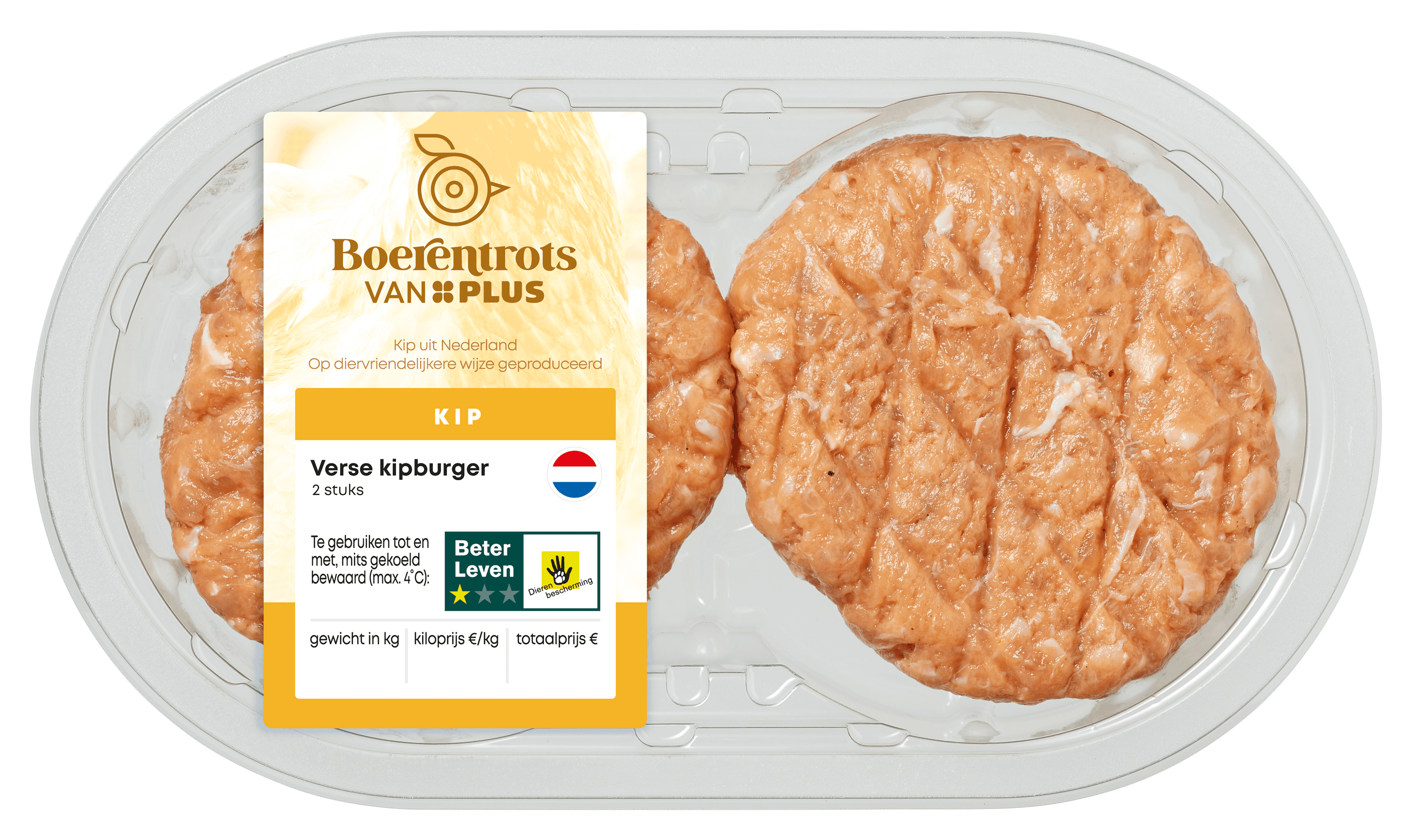 PLUS Boerentrots Verse kipburger