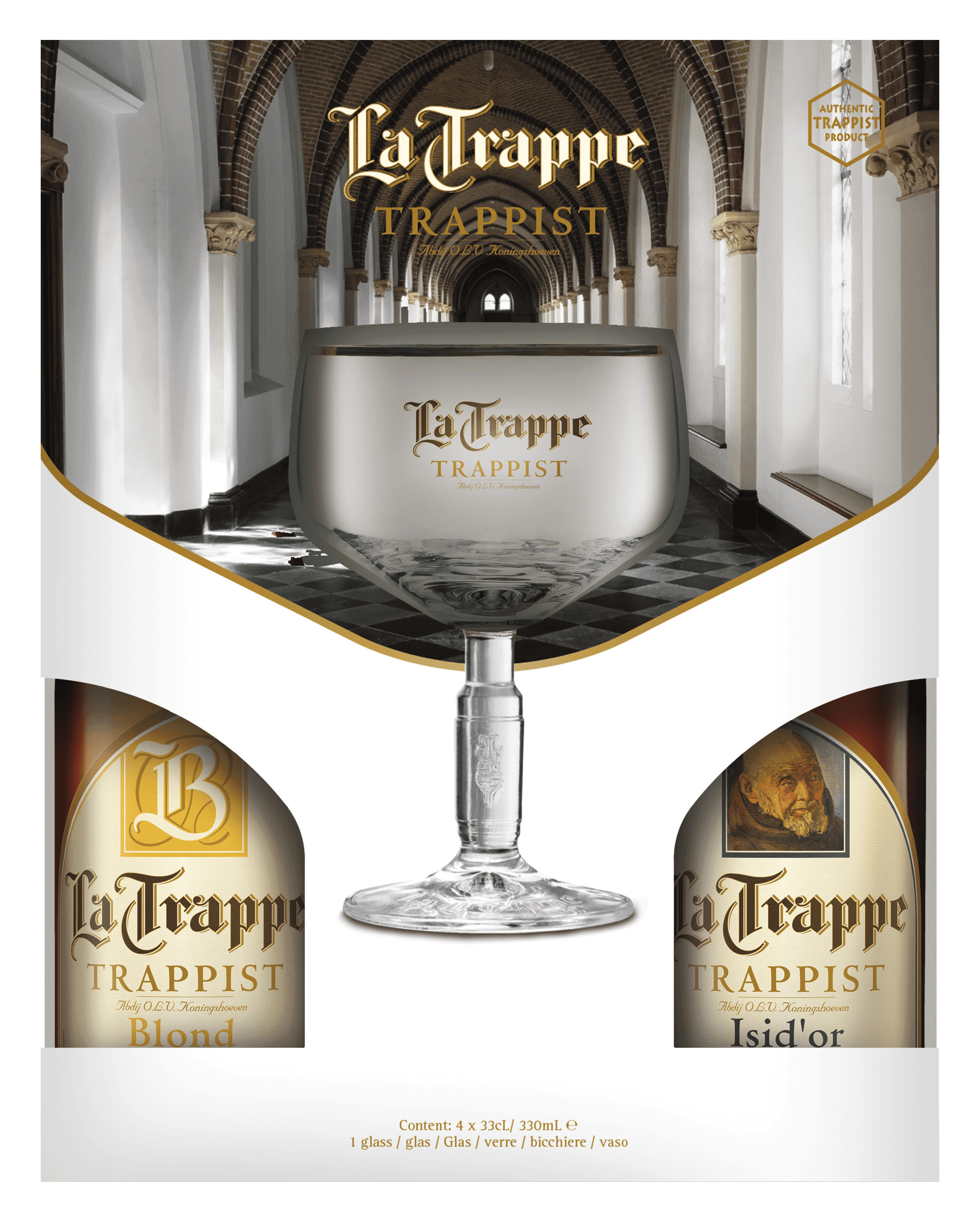 La Trappe Geschenkset met glas