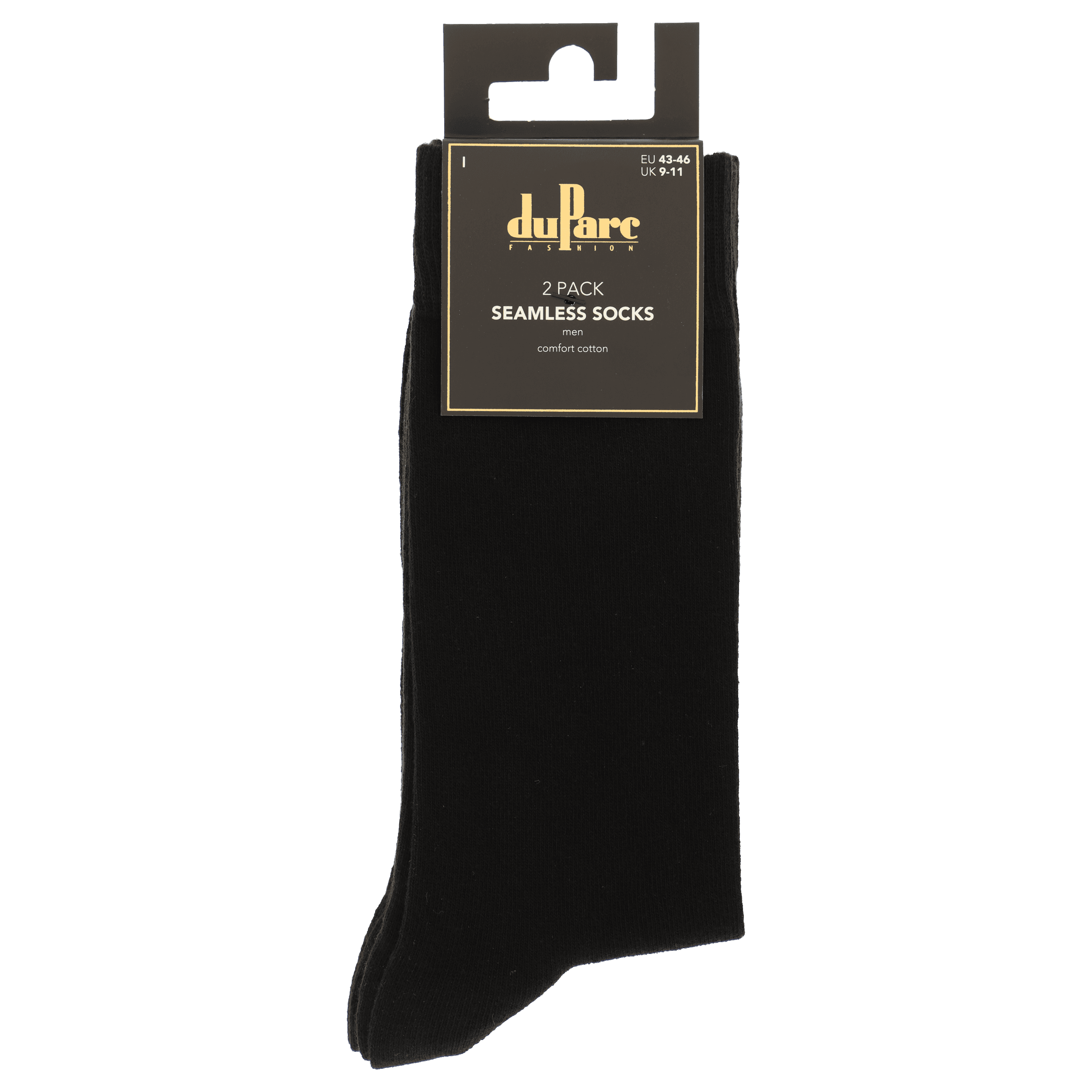 DuParc Herensok zwart uni 43-46