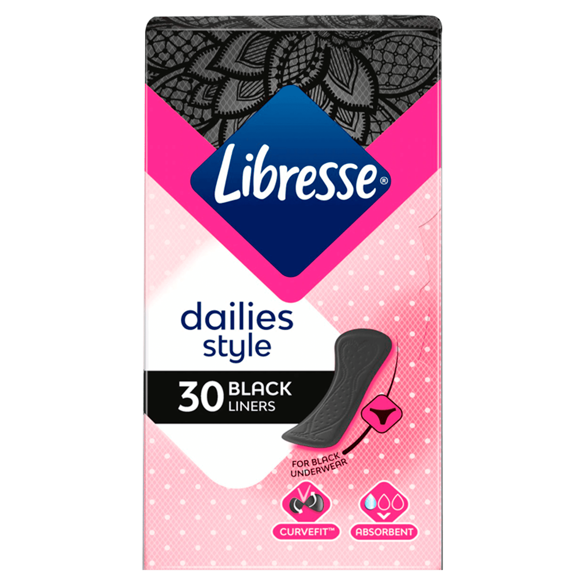 Libresse Inleg normal black