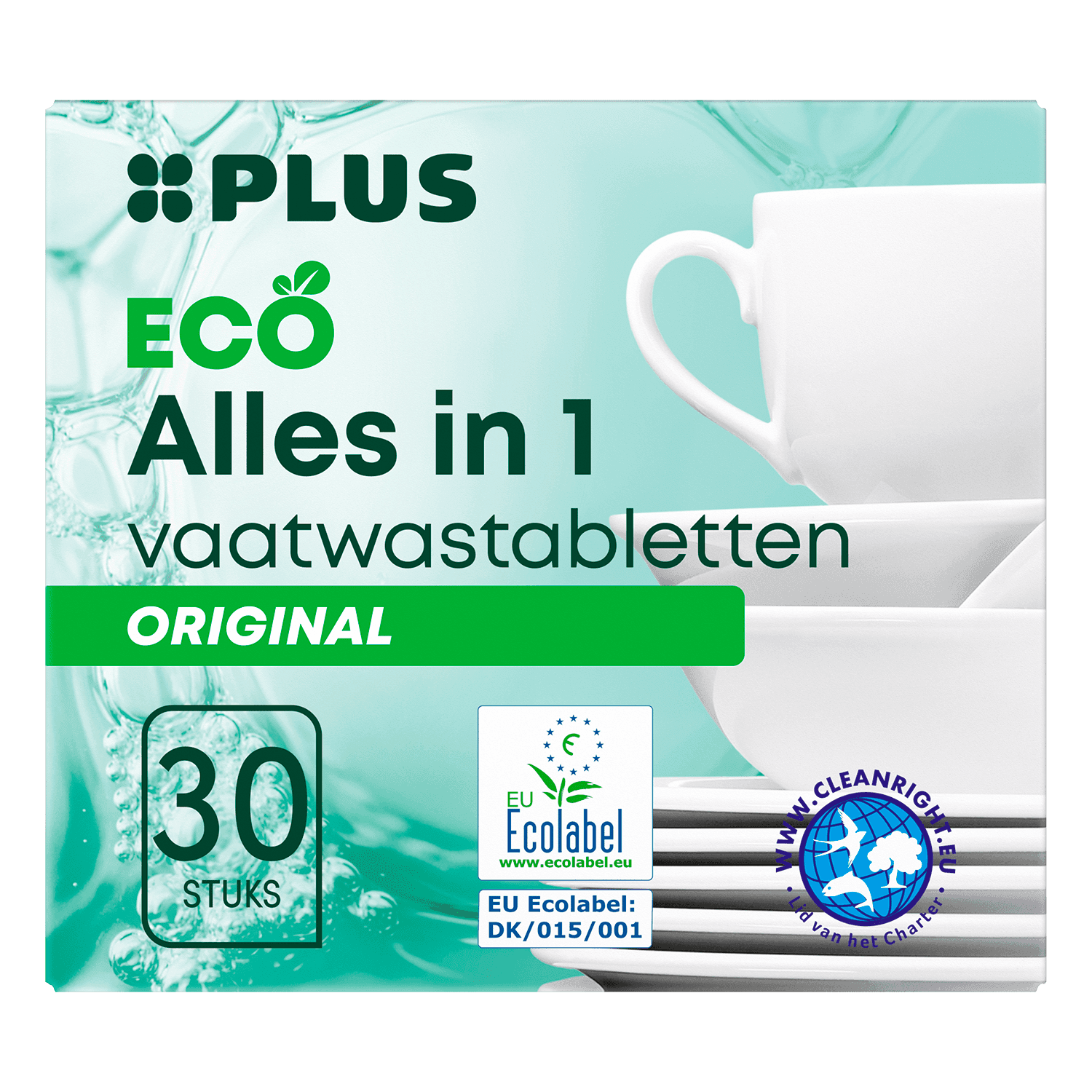 PLUS Vaatwastabletten ecologisch