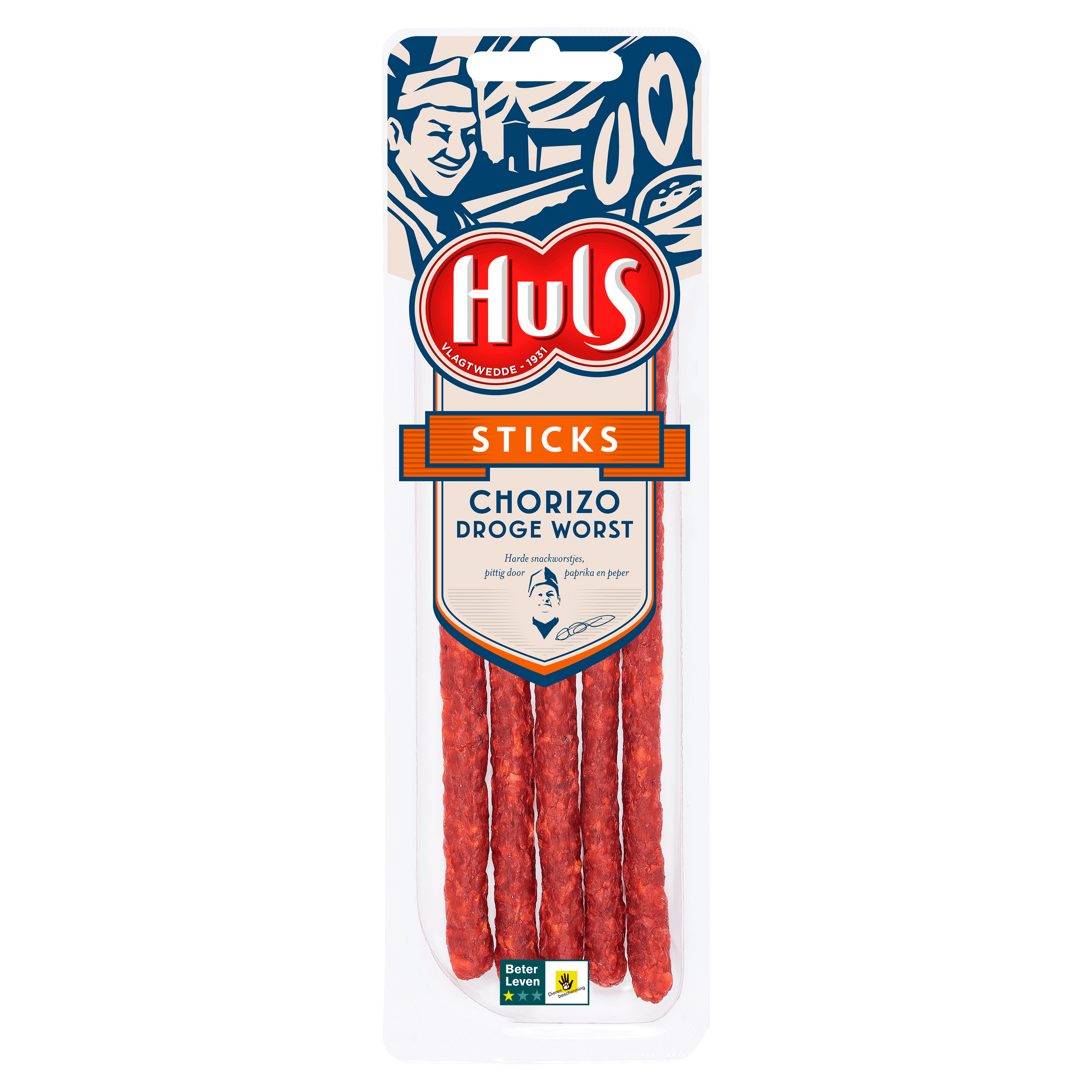 Huls Chorizo sticks