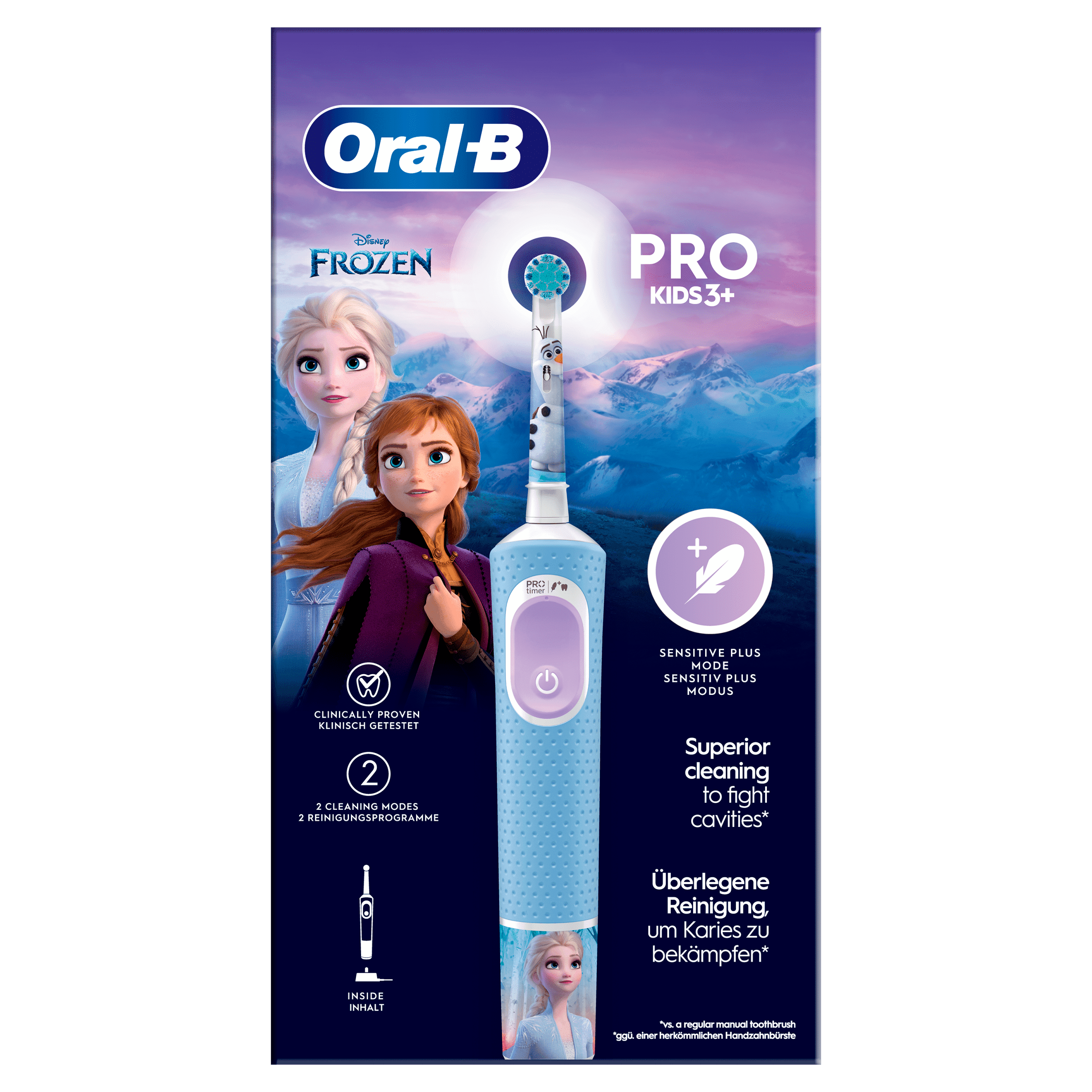 Oral-B Pro Kids Frozen Elektrische Tandenbor