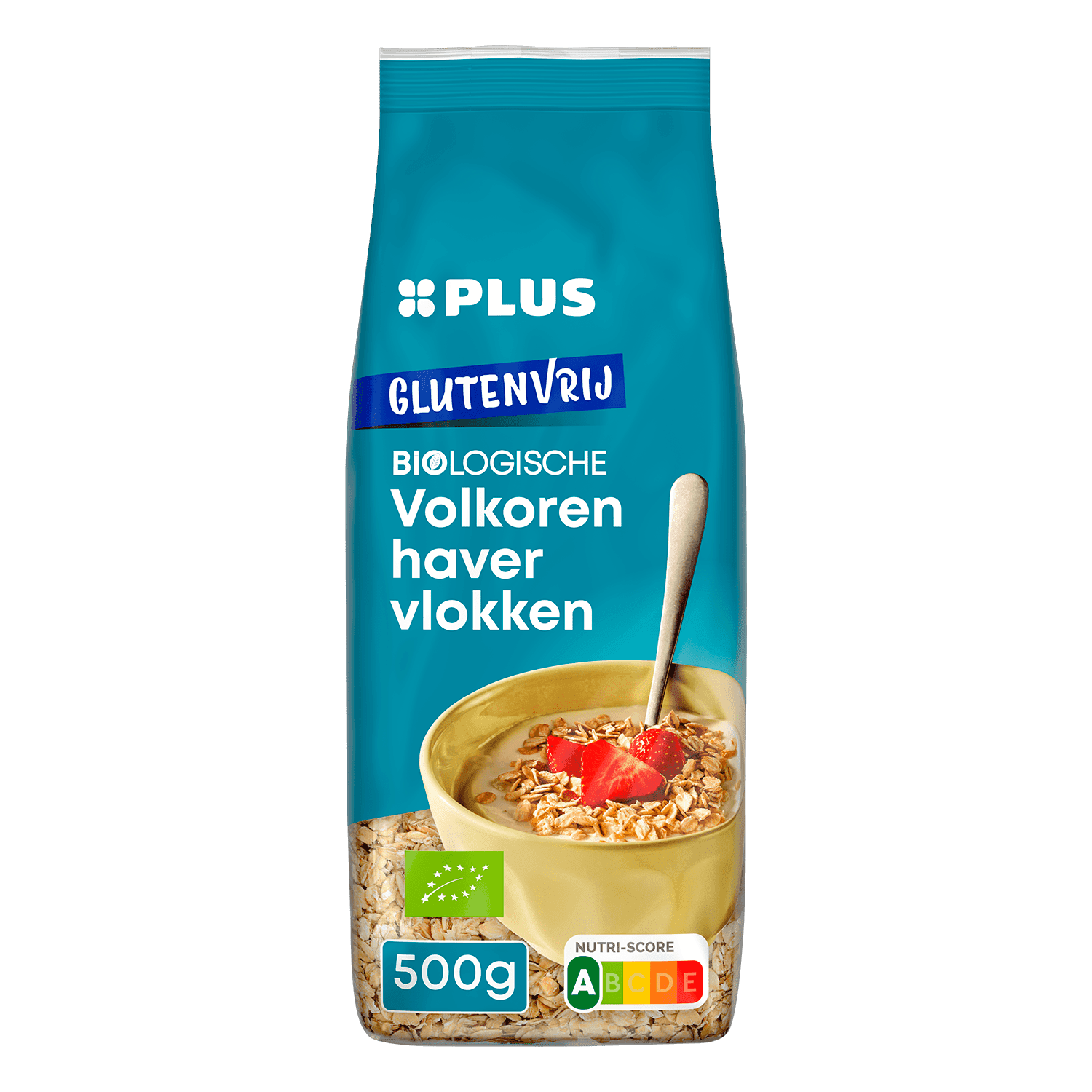 PLUS Volkoren havervlokken bio glutenvrij