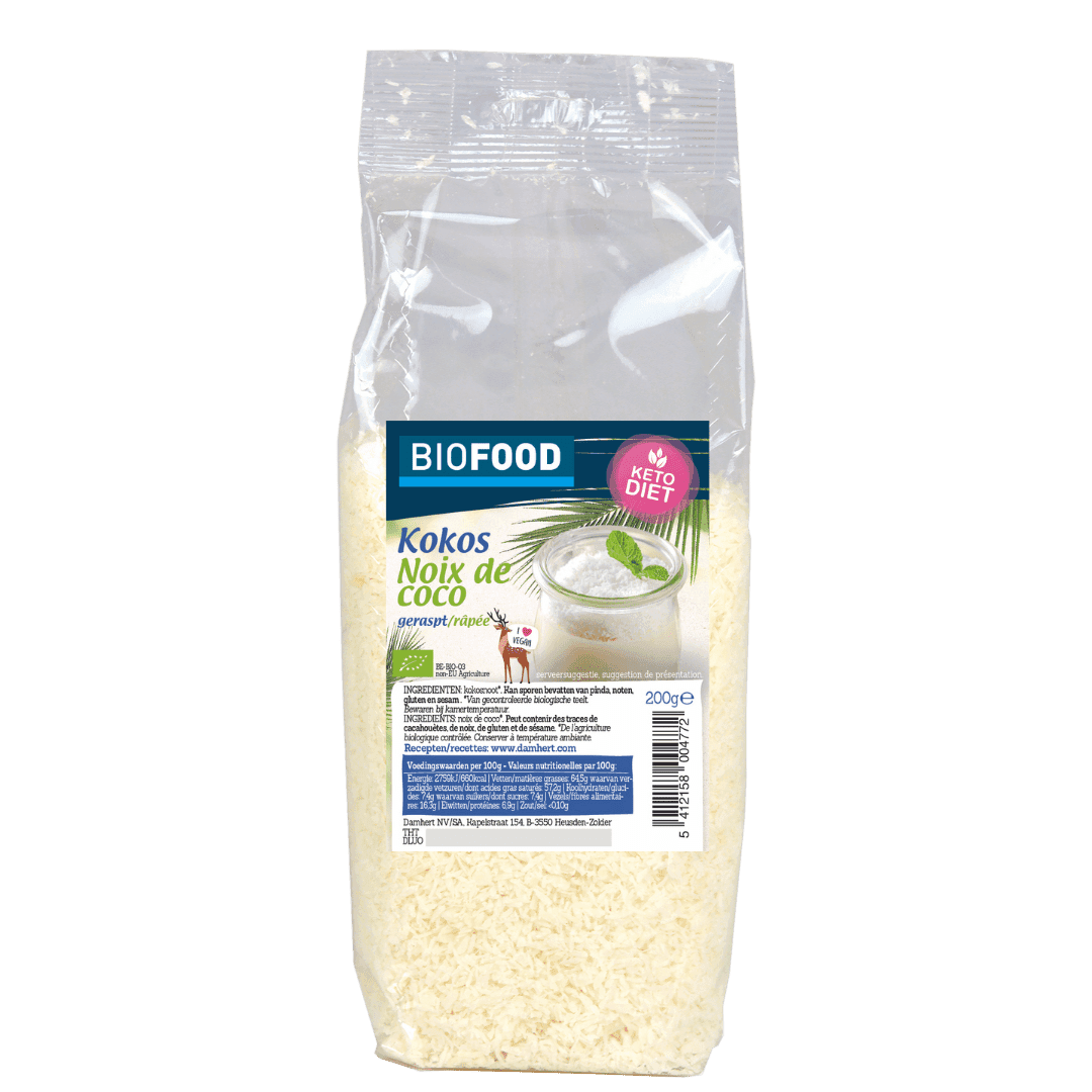Biofood Geraspte kokos bio