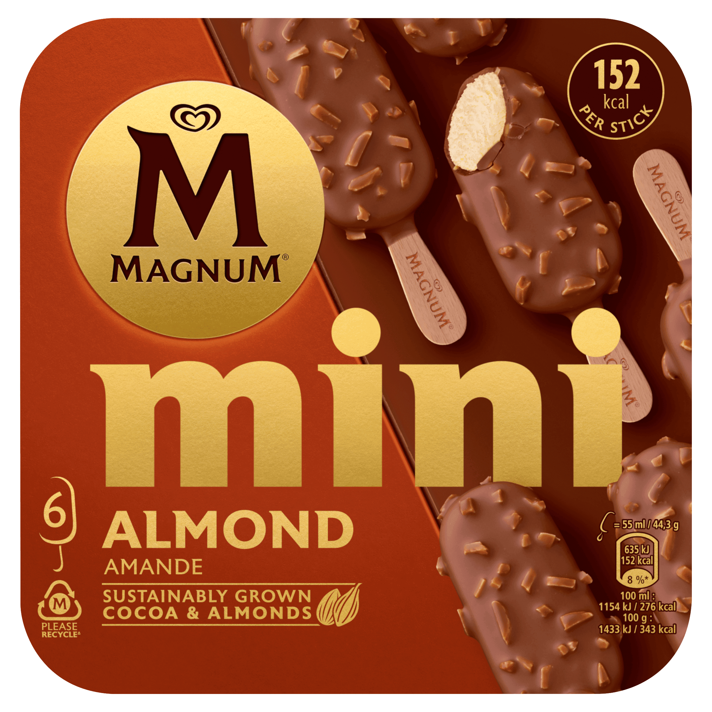 Magnum mini almond