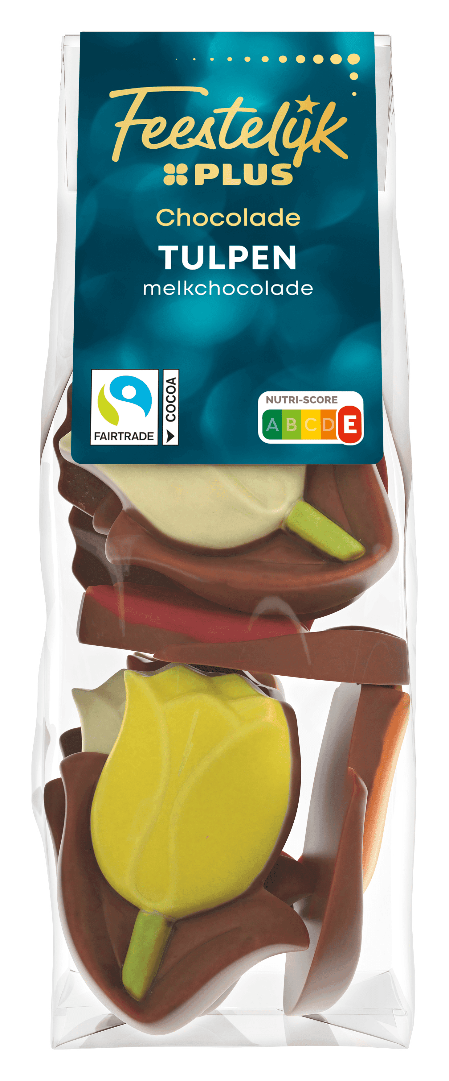Feestelijk PLUS Melkchocolade tulpen