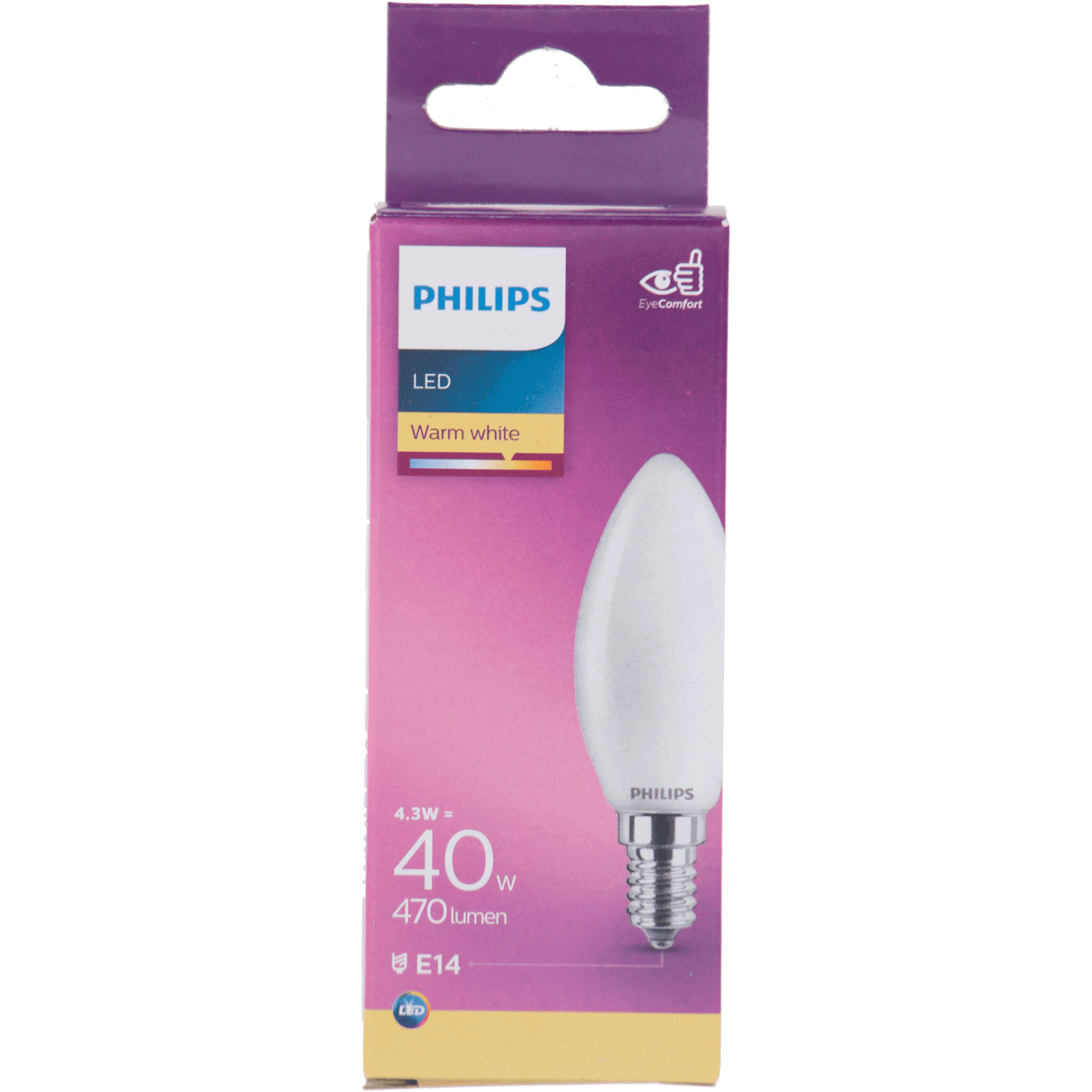 Philips LED kaars 40W E14