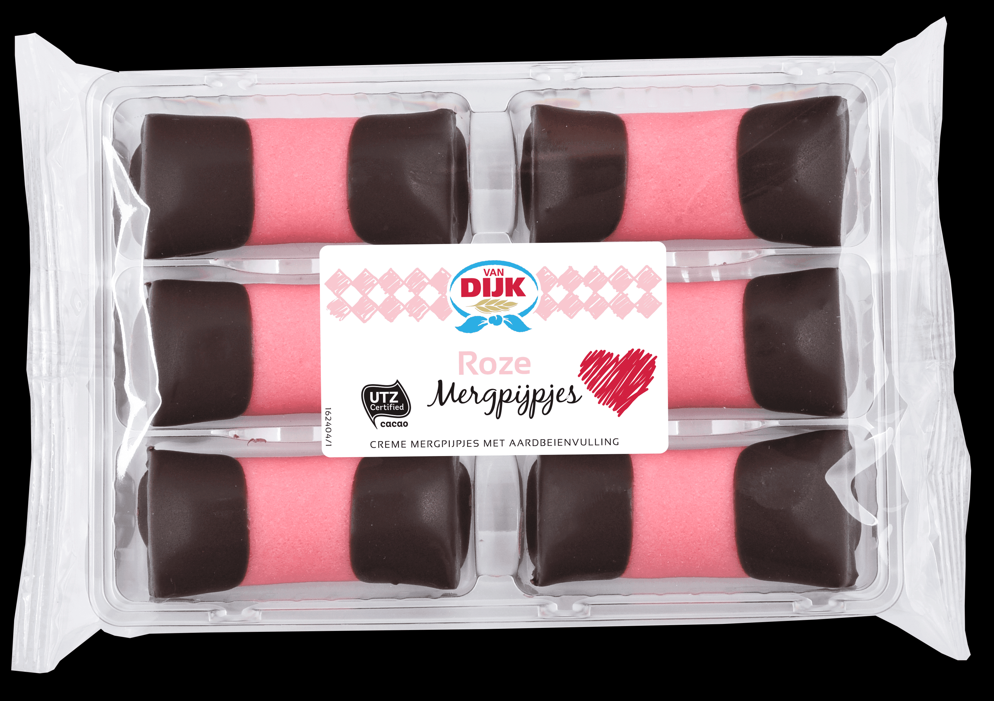 Van Dijk Roze mergpijpjes