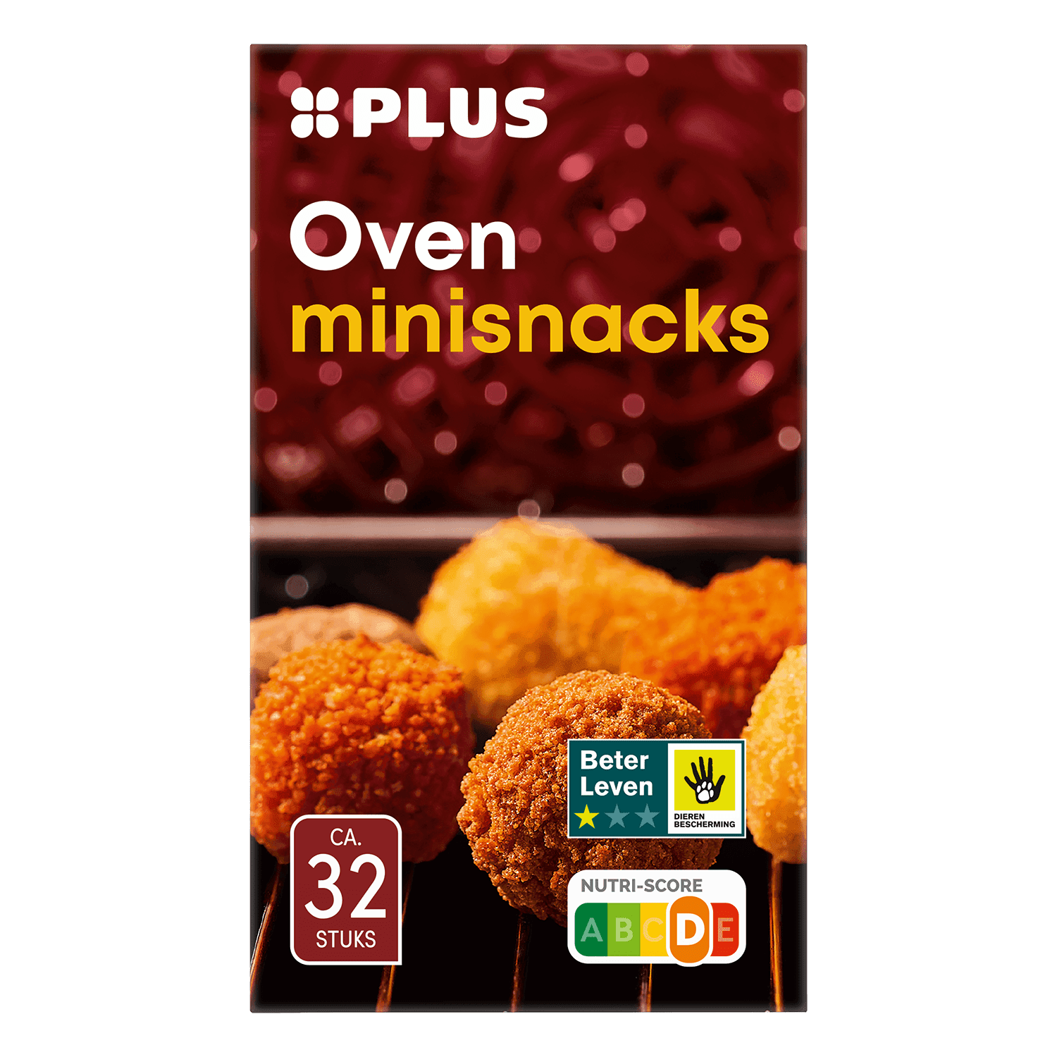 PLUS Oven minisnacks 32ST