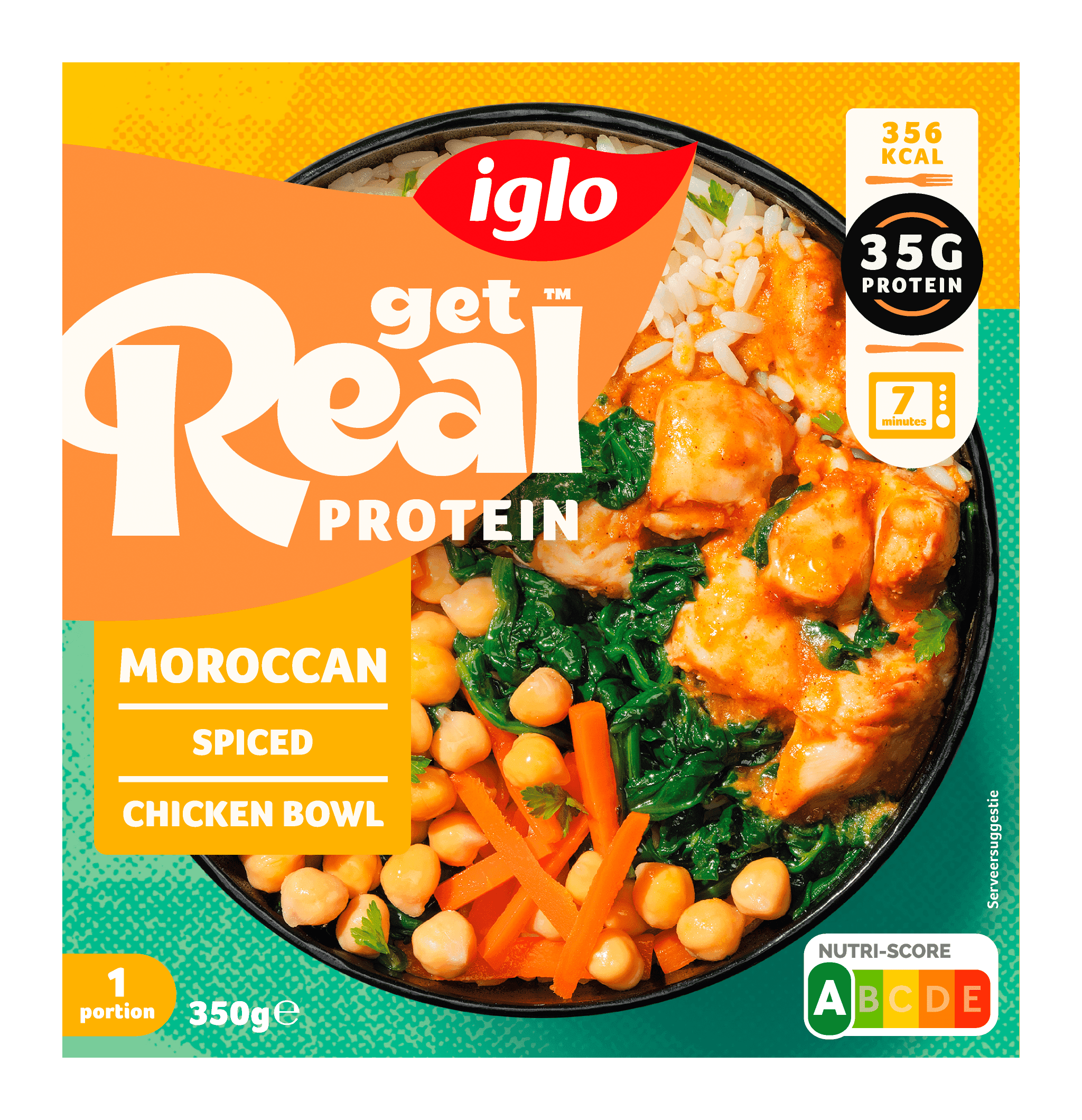 Iglo GetReal Protein Moroccan Chicken
