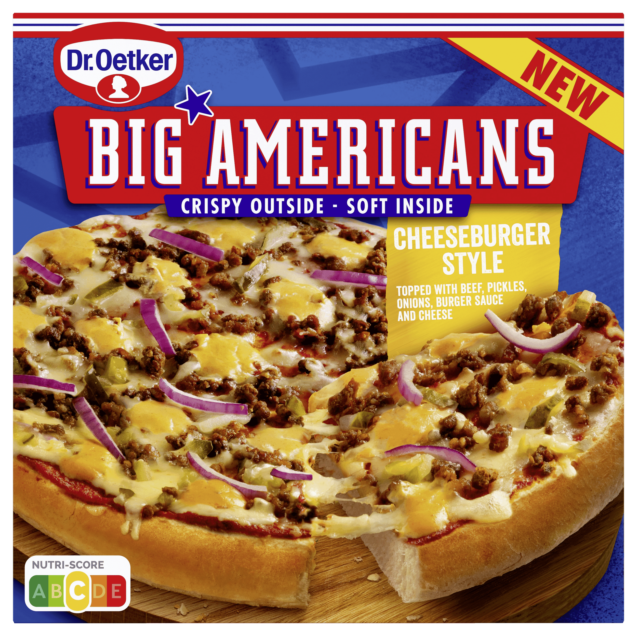 Dr. Oetker Big Americans Cheeseburger Style