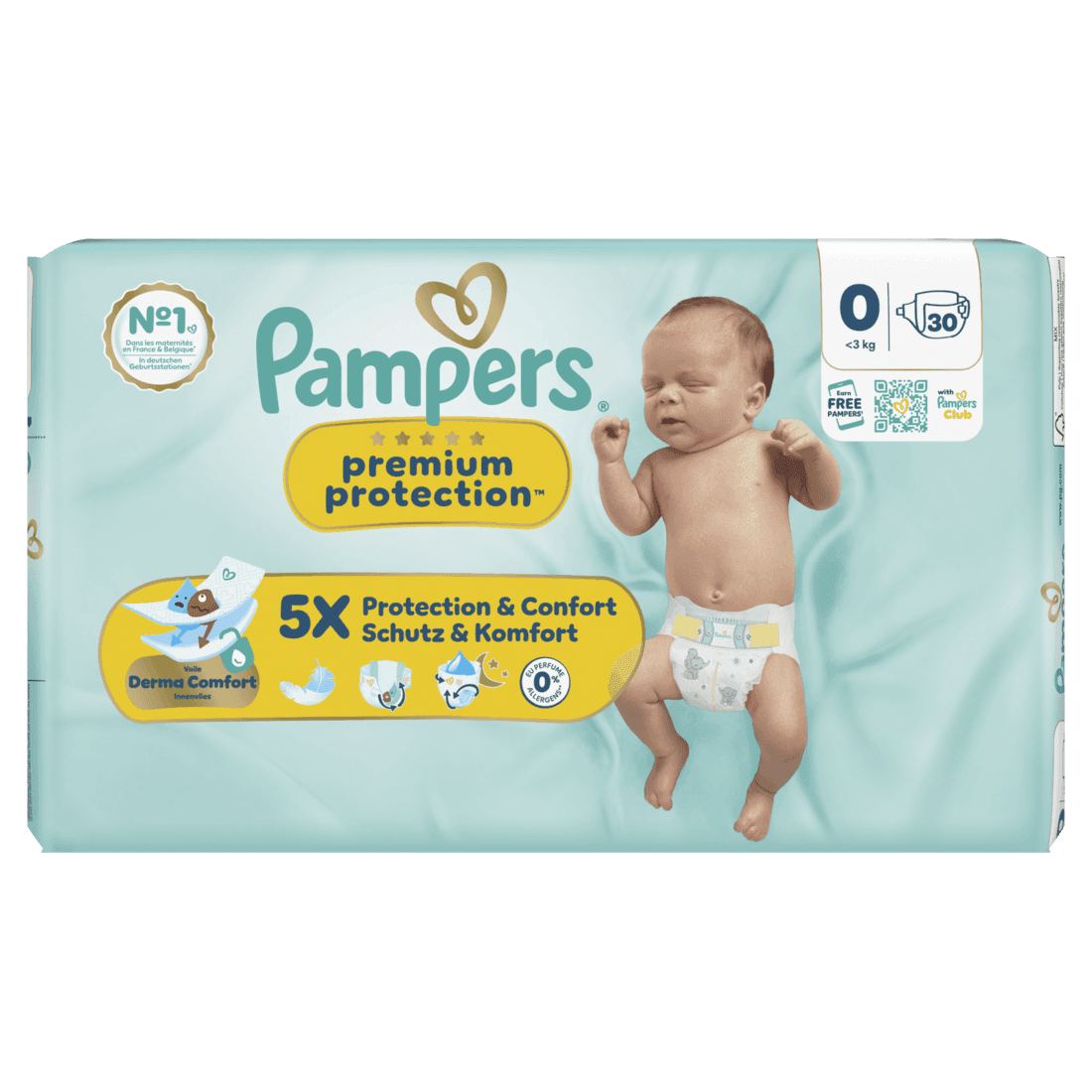 Pampers Premium Protection maat 0