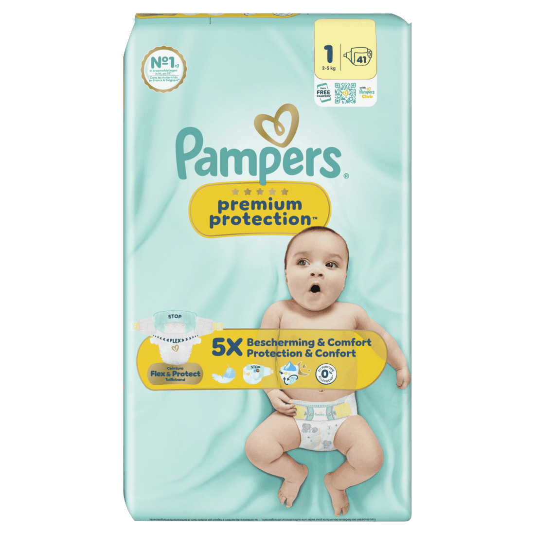Pampers Premium Protection maat 1