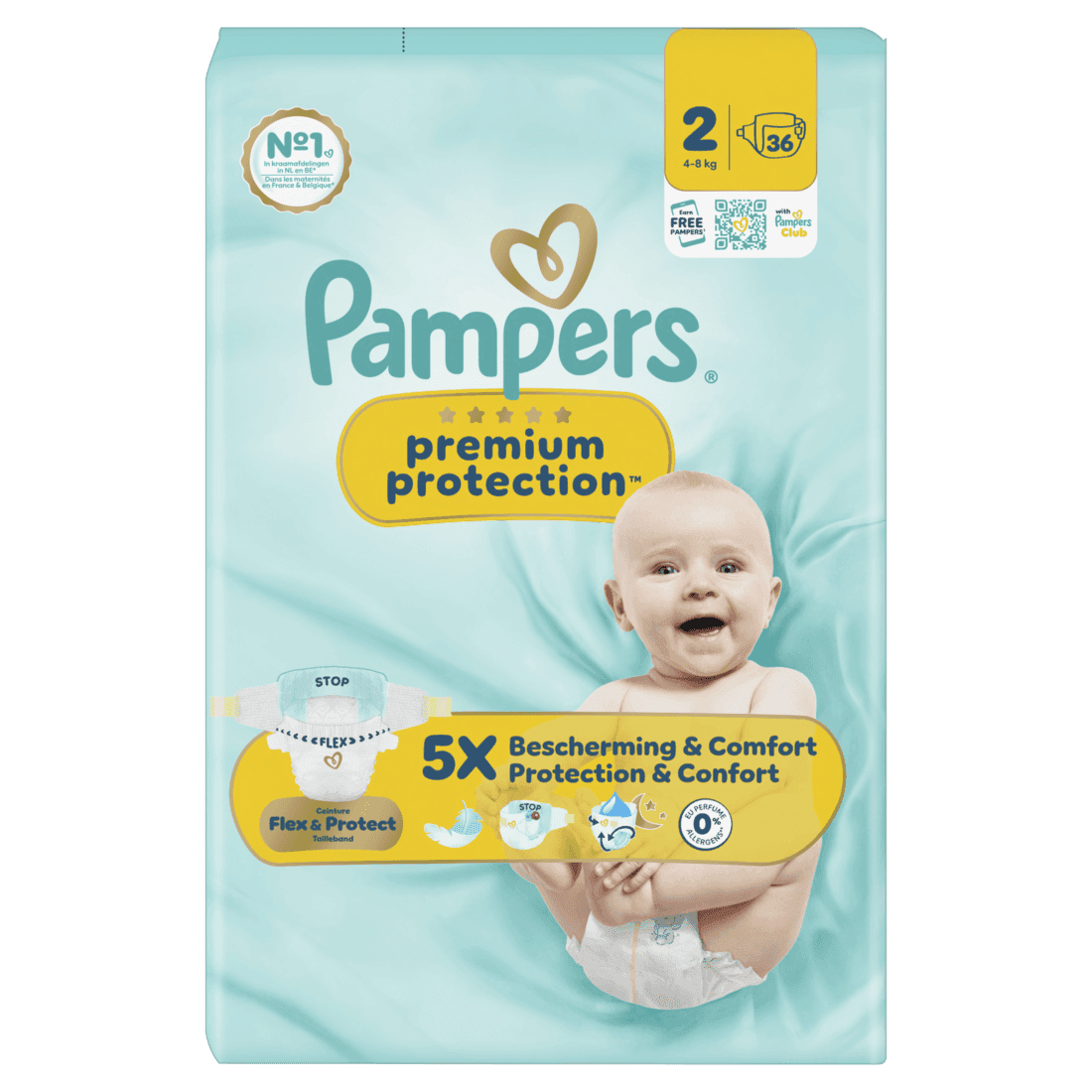 Pampers Premium Protection maat 2