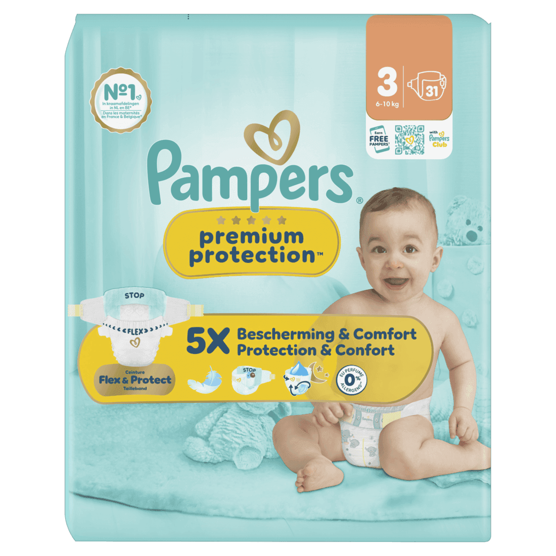 Pampers Premium Protection maat 3