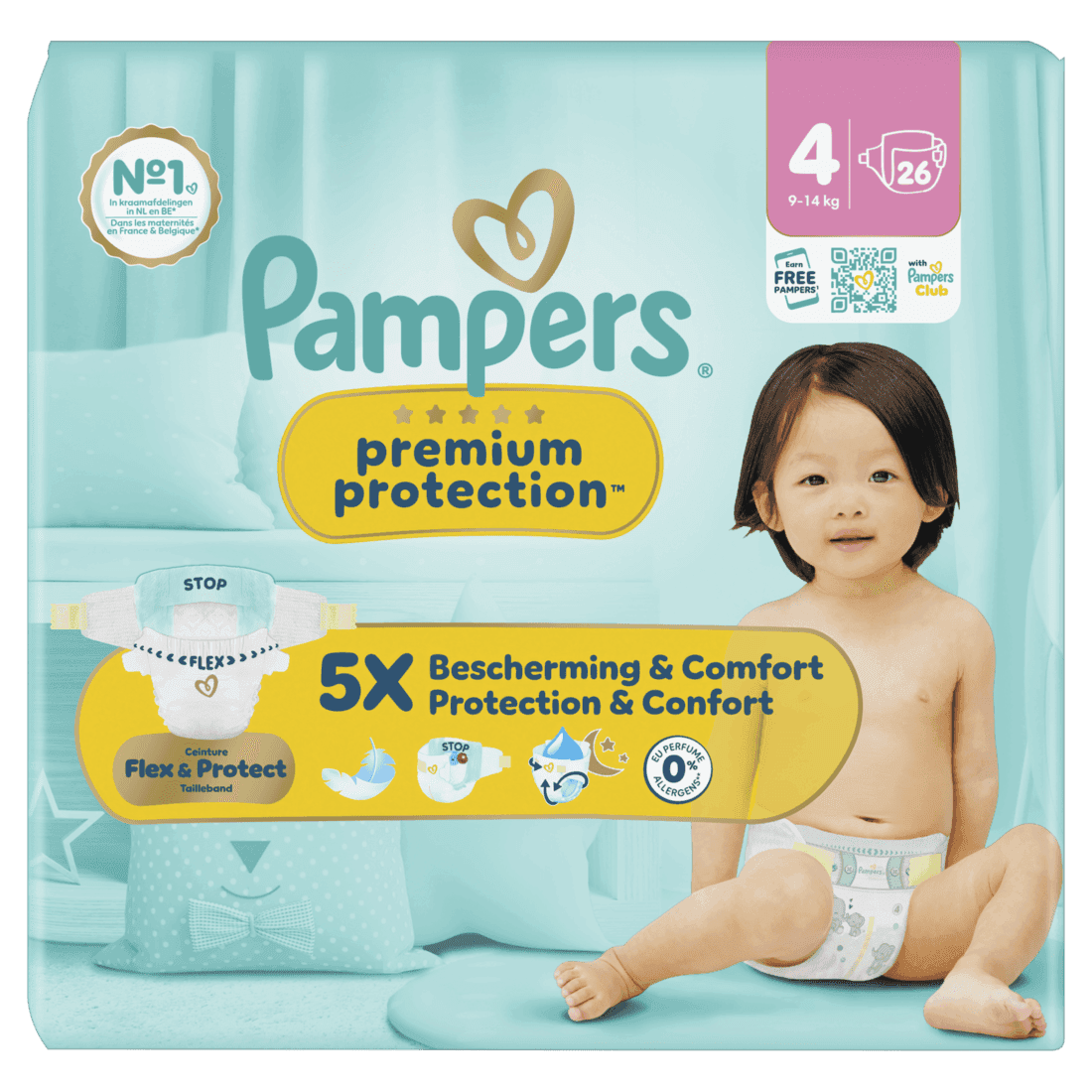 Pampers Premium Protection maat 4