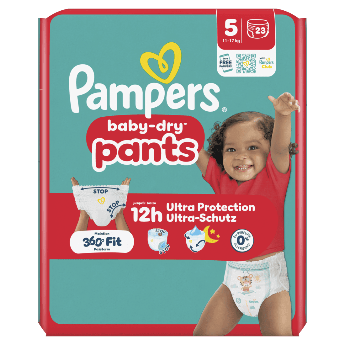 Pampers Baby-dry pants maat 5