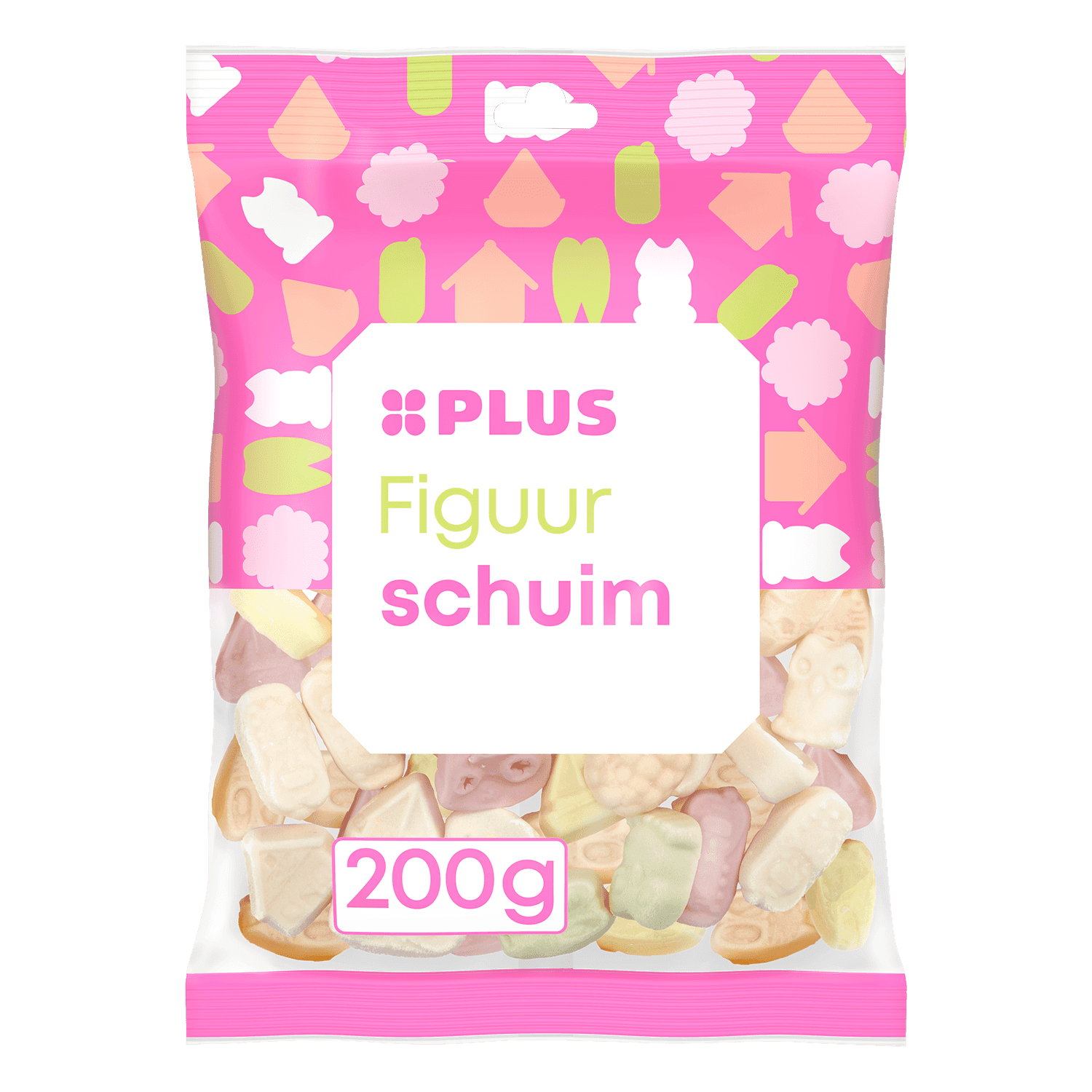 PLUS Snoep figuurschuim