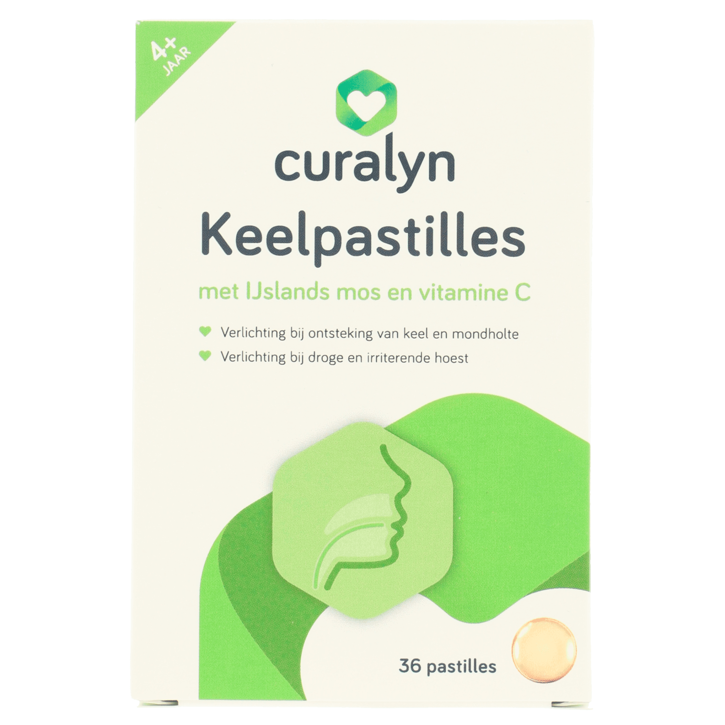Curalyn Keelpastilles IJslands mos